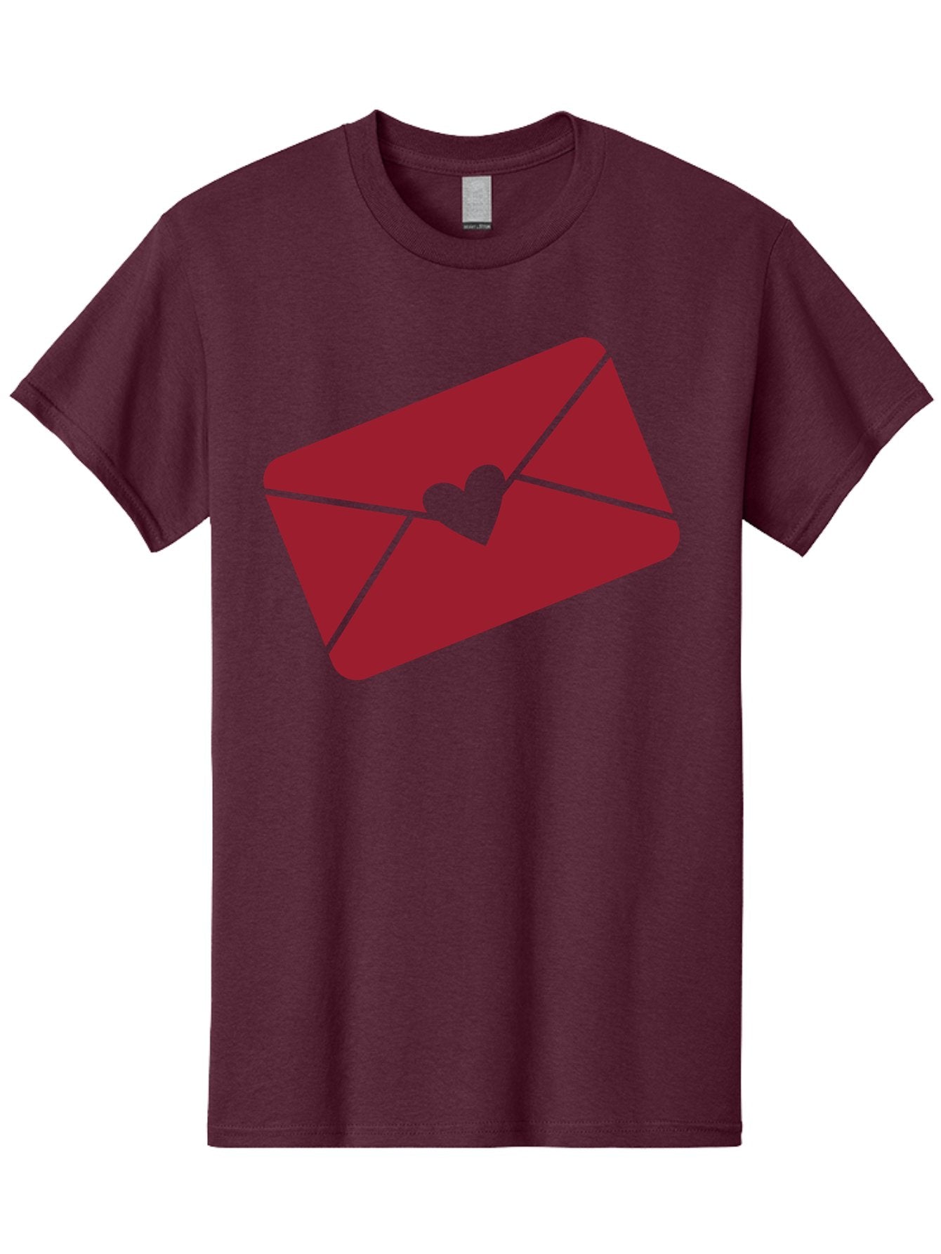 Envelope-With-Heart-1 Men'S Graphic Tee, 100% Cotton, Comfortable Casual Summer Wear, Machine Washable, Love Letter, Romantic Gesture, Heartfelt Message, Envelope Icon, Sealed With Love, Heartfelt Symbol, Affectionate Gesture, Loving Note Aac688 13