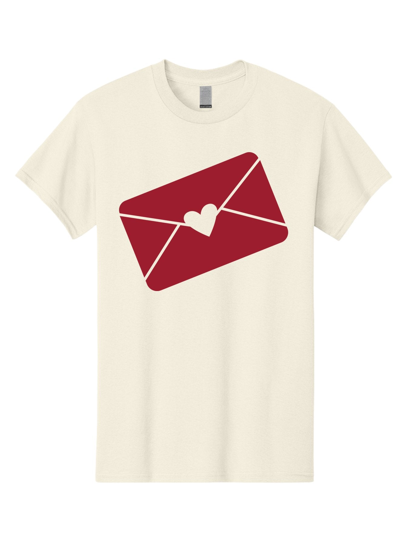 Envelope-With-Heart Men'S Graphic Tee, 100% Cotton, Comfortable Casual Summer Wear, Machine Washable, Love Letter, Romantic Gesture, Valentines Day Card, Heart Symbol, Sealed Envelope, Affectionate Message, Digital Illustration, Aac689 15