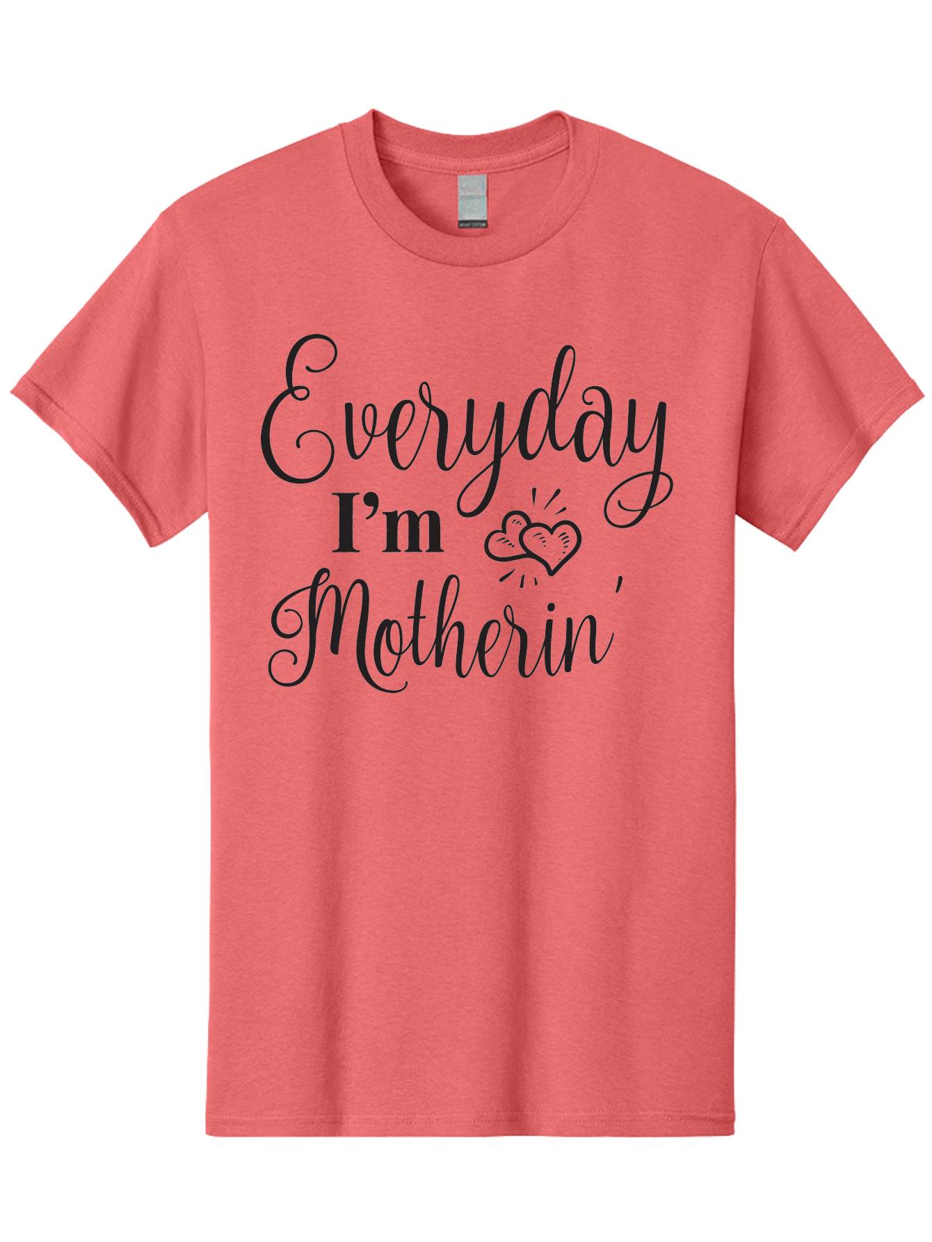 Everyday-I-M-Motherin Men'S Graphic Tee, 100% Cotton, Comfortable Casual Summer Wear, Machine Washable, Funny Mother In Law Quote, Quirky Humor, Humorous Saying, Mother In Law Gift, Funny Gift Ideas, Sarcastic Quote, Humorous Phrases, Aac693 17