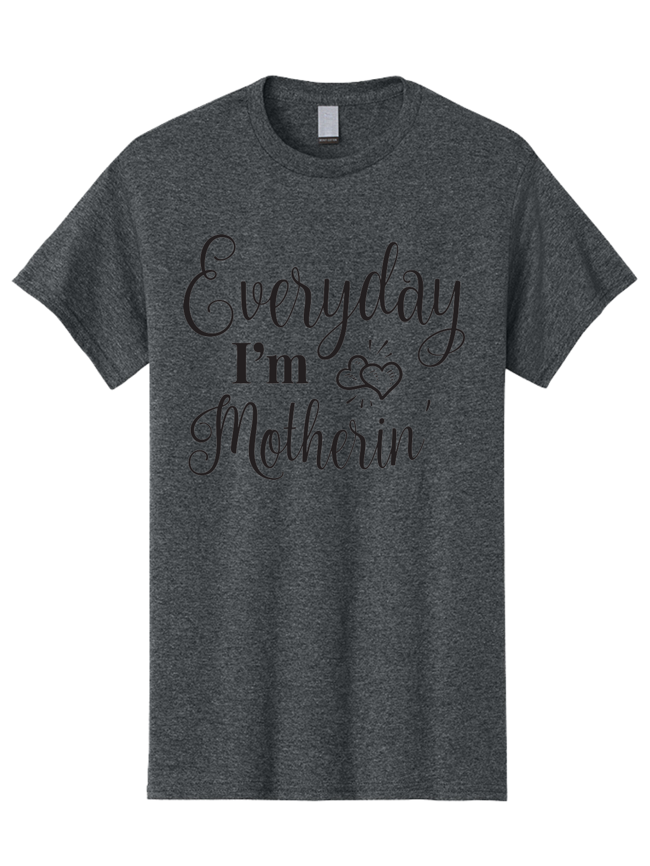 Everyday-I-M-Motherin Men'S Graphic Tee, 100% Cotton, Comfortable Casual Summer Wear, Machine Washable, Funny Mother In Law Quote, Quirky Humor, Humorous Saying, Mother In Law Gift, Funny Gift Ideas, Sarcastic Quote, Humorous Phrases, Aac693 21
