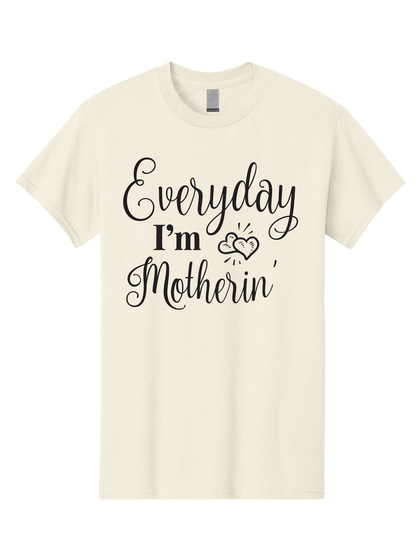 Everyday-I-M-Motherin Men'S Graphic Tee, 100% Cotton, Comfortable Casual Summer Wear, Machine Washable, Funny Mother In Law Quote, Quirky Humor, Humorous Saying, Mother In Law Gift, Funny Gift Ideas, Sarcastic Quote, Humorous Phrases, Aac693 4