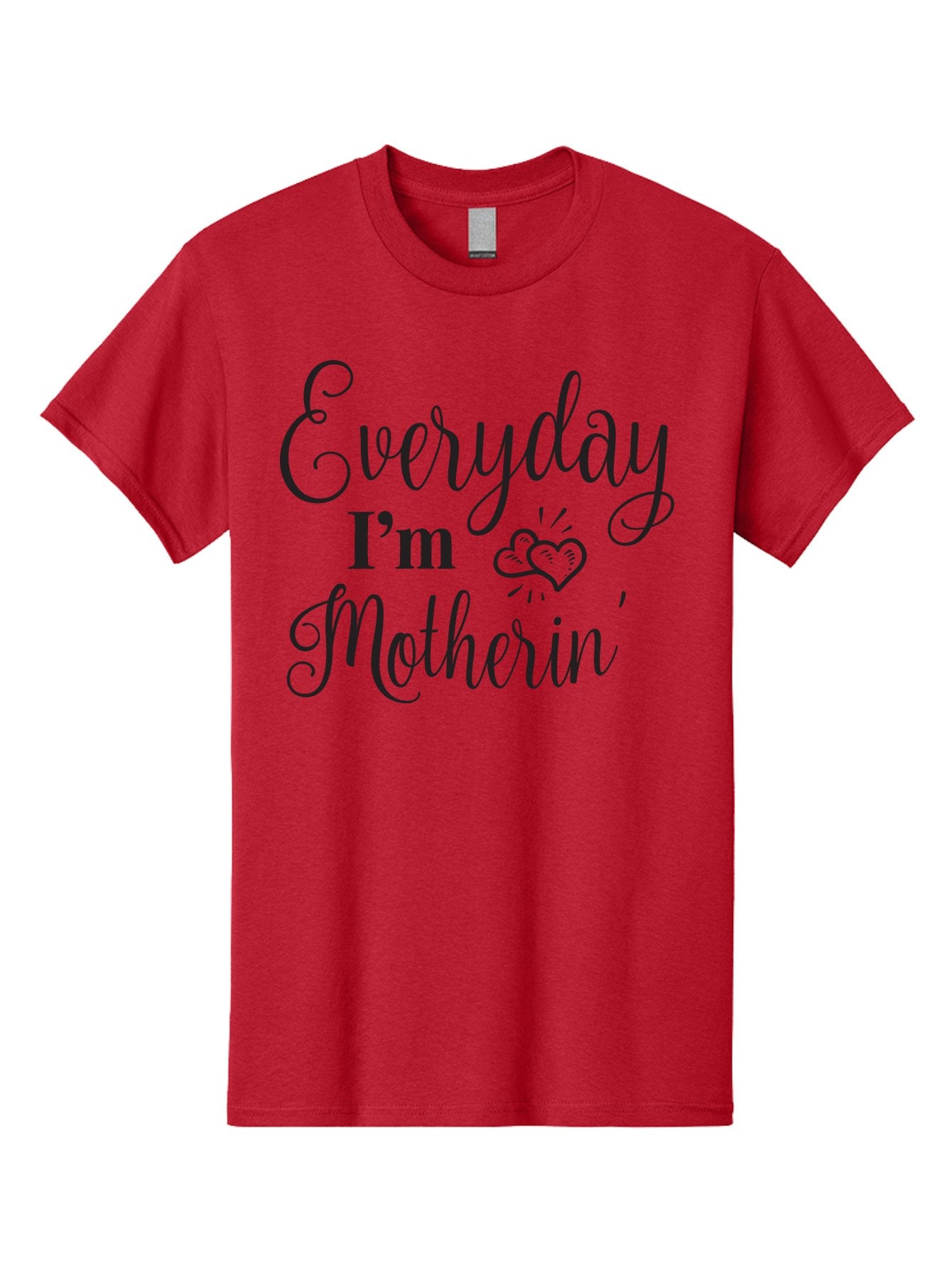 Everyday-I-M-Motherin Men'S Graphic Tee, 100% Cotton, Comfortable Casual Summer Wear, Machine Washable, Funny Mother In Law Quote, Quirky Humor, Humorous Saying, Mother In Law Gift, Funny Gift Ideas, Sarcastic Quote, Humorous Phrases, Aac693 8