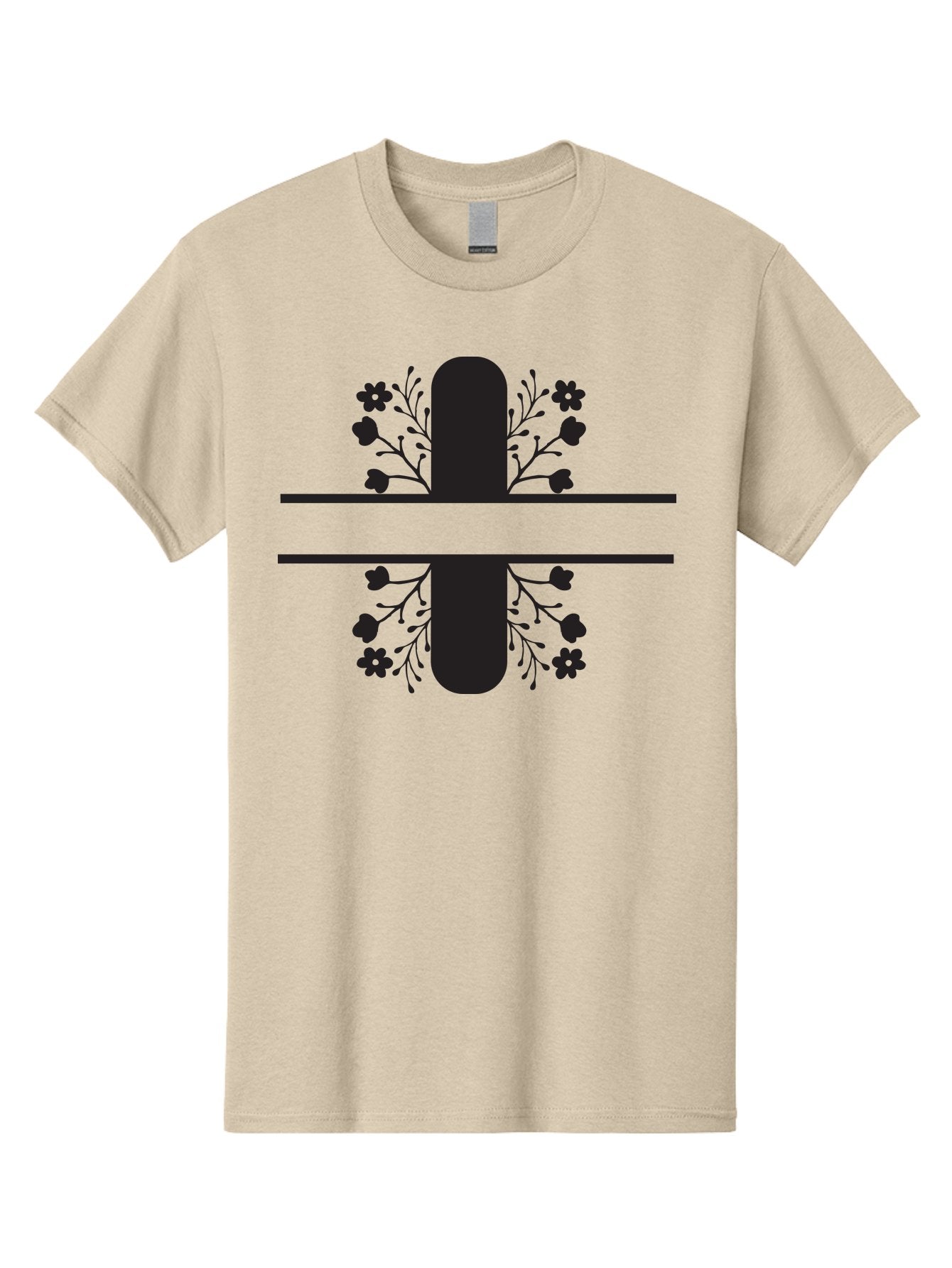 Fleur-De-Lis Men'S Graphic Tee, 100% Cotton, Comfortable Casual Summer Wear, Machine Washable, Addition Symbol, Plus Sign, Black Silhouette, Floral Design, Flowers And Leaves, Geometric Pattern, Simple Icon Aac718 15