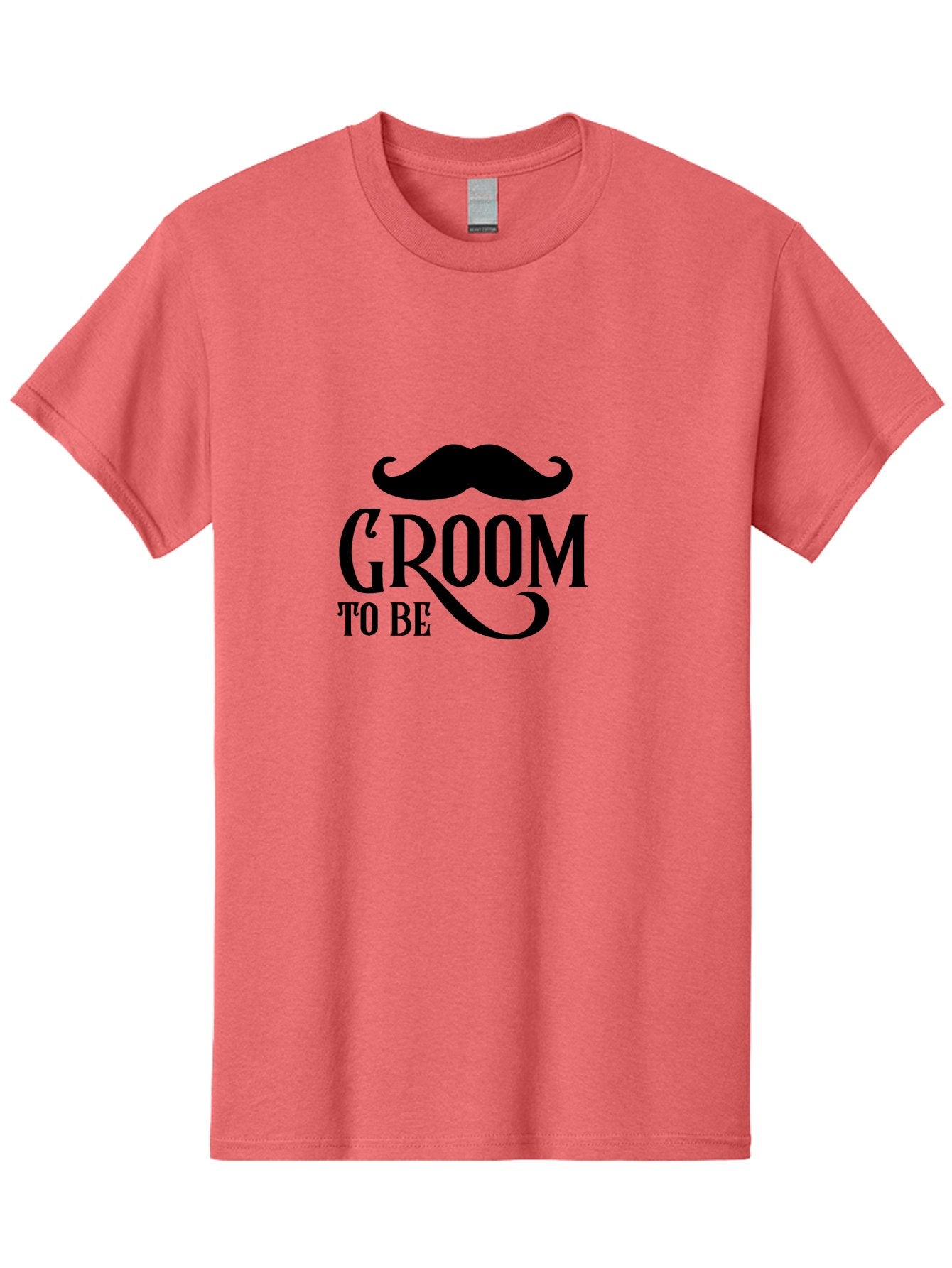 Groom-To-Be Men'S Graphic Tee, 100% Cotton, Comfortable Casual Summer Wear, Machine Washable, Groom To Be, Wedding Decoration, Stylish Mustache, Groom Accessories, Black Typography, Elegant Design, Wedding Planning Aac779 10