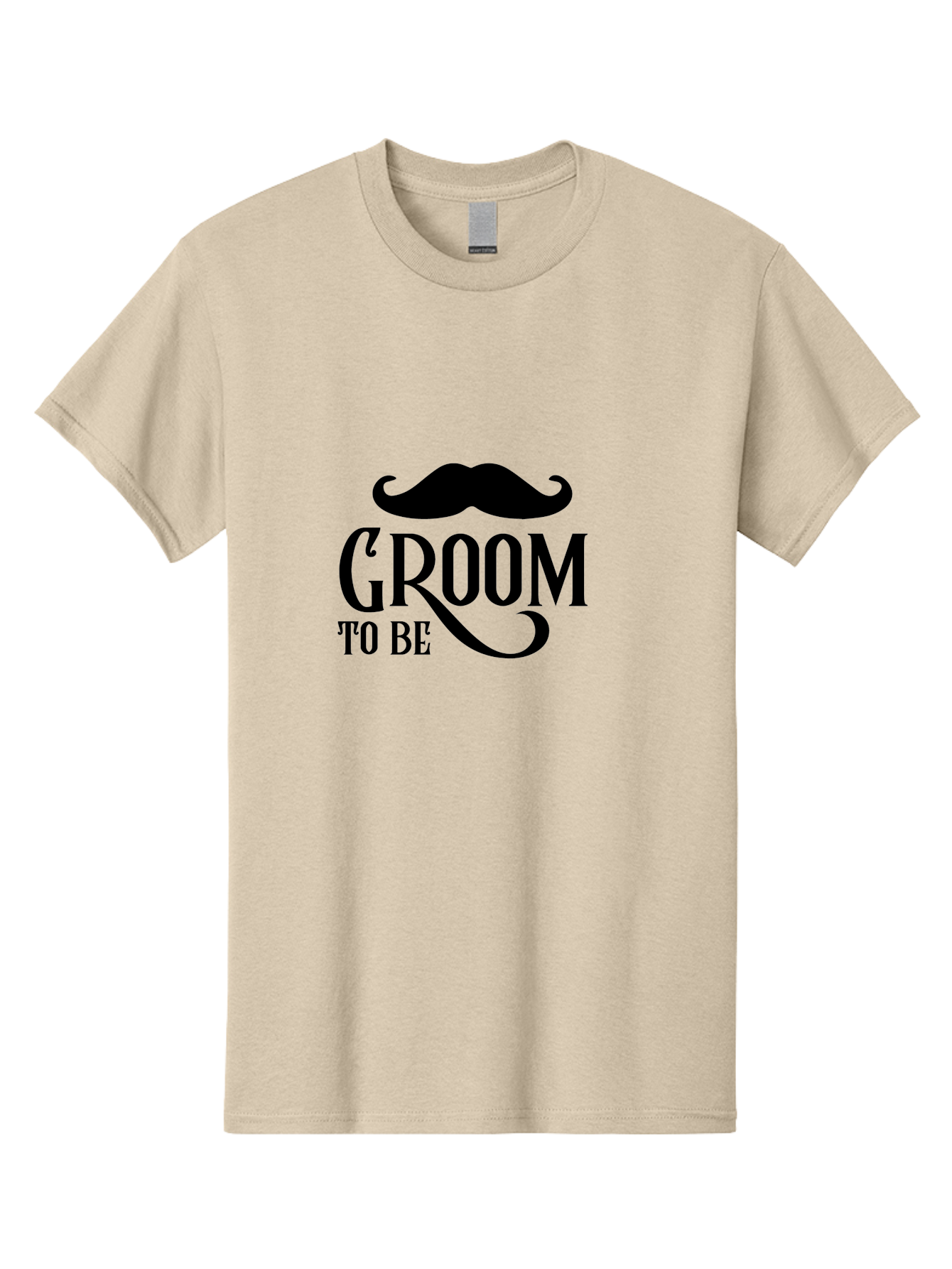 Groom-To-Be Men'S Graphic Tee, 100% Cotton, Comfortable Casual Summer Wear, Machine Washable, Groom To Be, Wedding Decoration, Stylish Mustache, Groom Accessories, Black Typography, Elegant Design, Wedding Planning Aac779 19