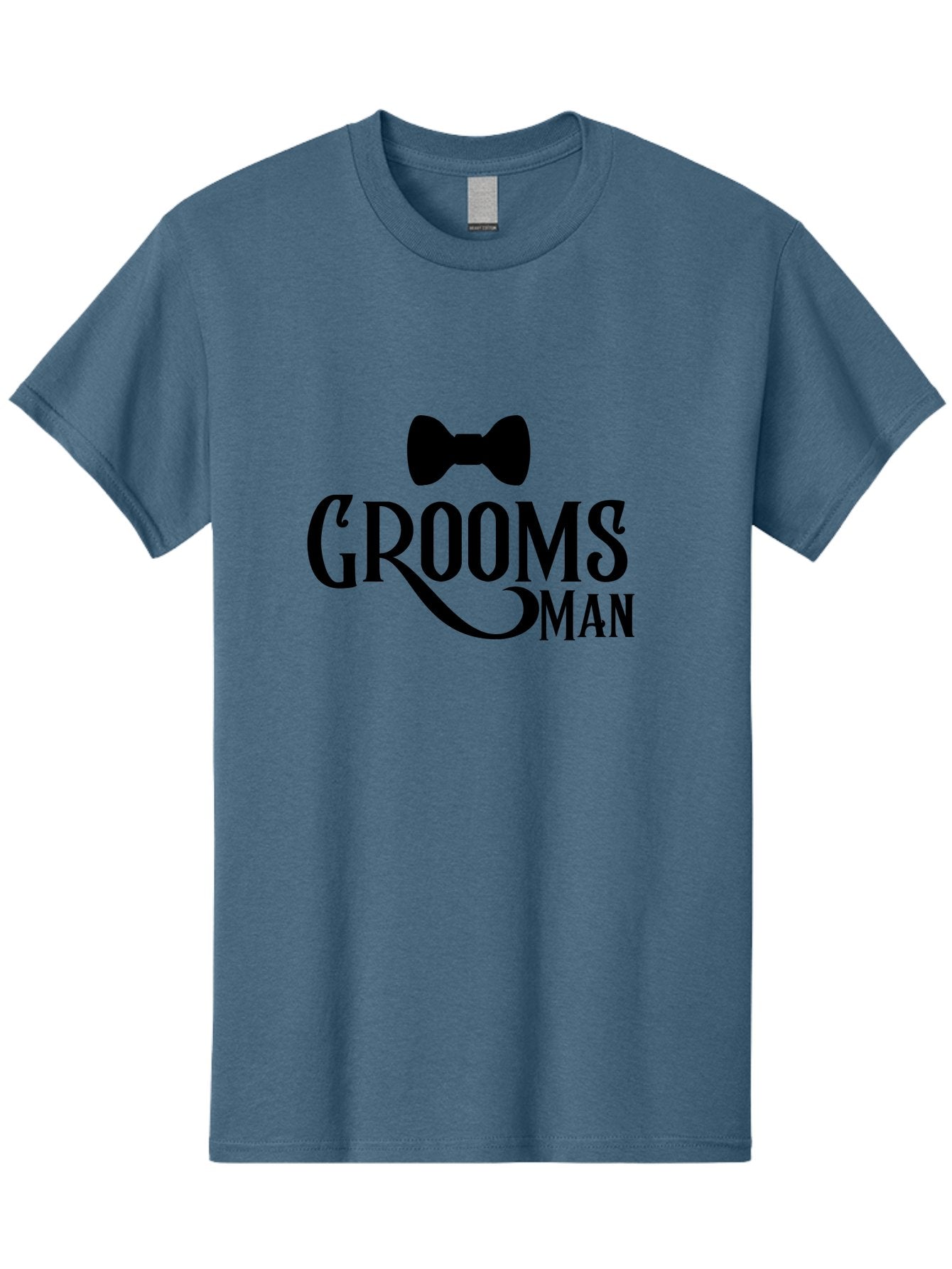 Groomsman Men'S Graphic Tee, 100% Cotton, Comfortable Casual Summer Wear, Machine Washable, Groomsman, Bow Tie, Wedding Party, Best Man, Stylish Men, Wedding Accessories, Formal Wear, Groomsmen Gifts Aac780 6