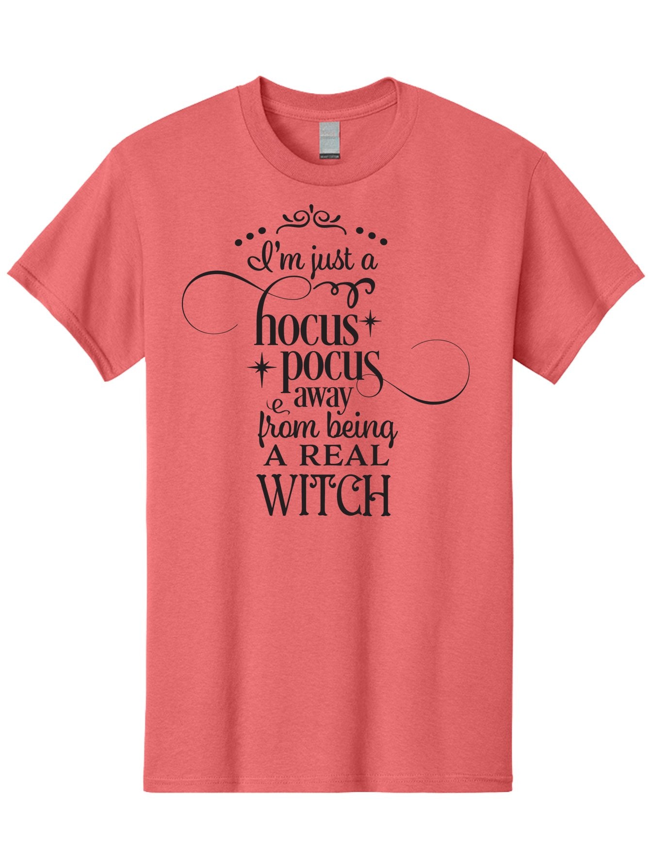 Hocus-Pocus-Witch-Quote Men'S Graphic Tee, 100% Cotton, Comfortable Casual Summer Wear, Machine Washable, Funny Witch Quote, Hocus Pocus, Halloween Humor, Witchy Sayings, Magical Phrases, Spooky Season, Witchcraft, Mystical Vibes Aac821 6