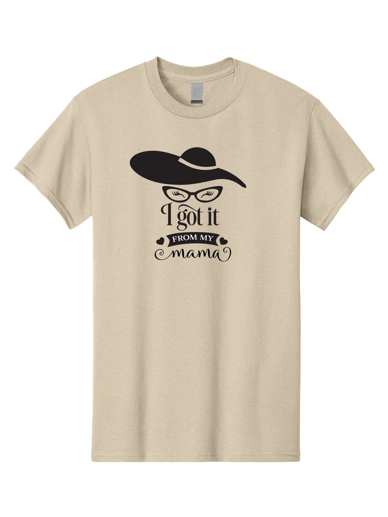I-Got-It-From-My-Mama Men'S Graphic Tee, 100% Cotton, Comfortable Casual Summer Wear, Machine Washable, Funny Mama Quote, Humorous Mom Saying, I Got It From My Mama, Cute Mama Design, Mama Love, Mom Humor, Heartwarming Quote, Aac848 14
