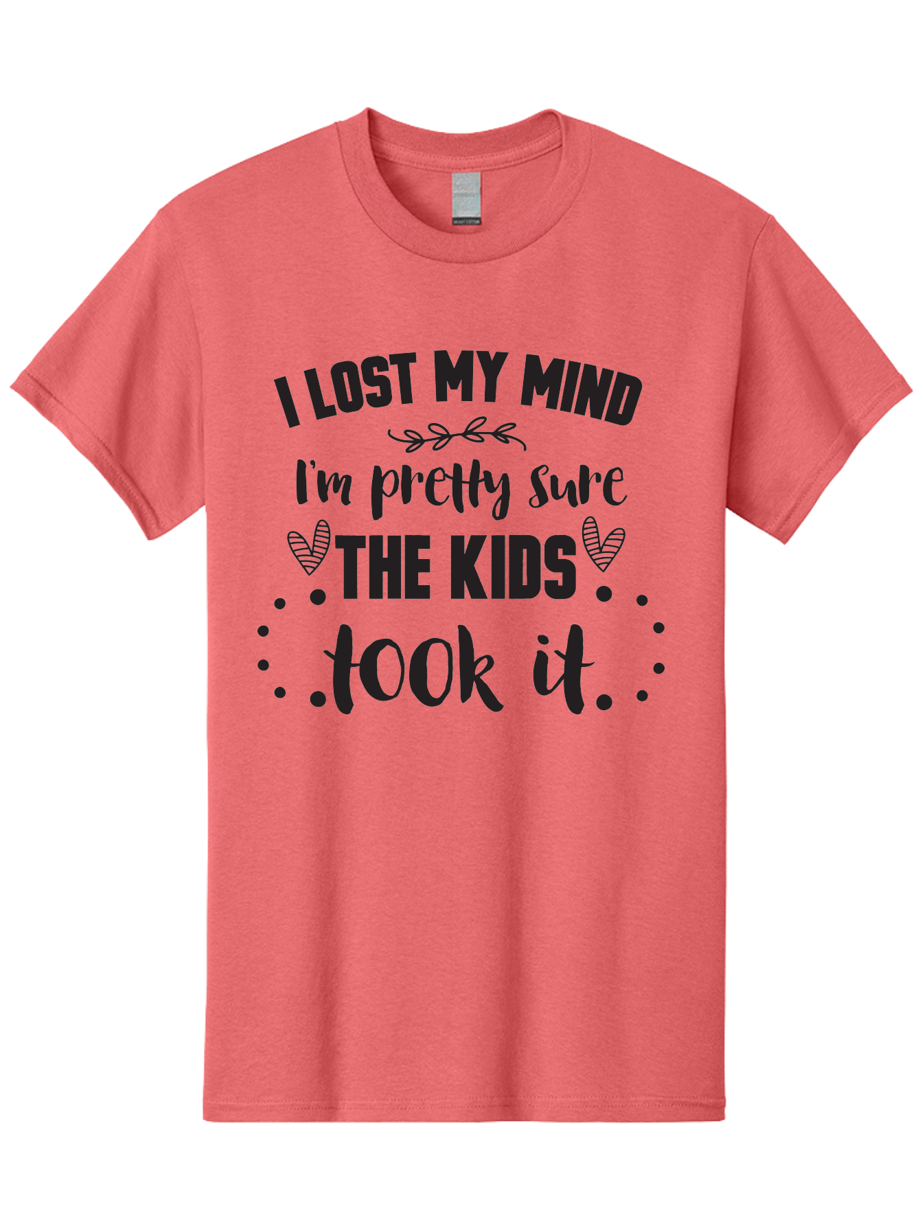 I-Lost-My-Mind Men'S Graphic Tee, 100% Cotton, Comfortable Casual Summer Wear, Machine Washable, Humorous Quote, Funny Saying, Parenting Humor, Mom Life, Childless Joke, Witty Phrase, Relatable Quote, Sarcastic Humor, Funny Quotes Aac854 15