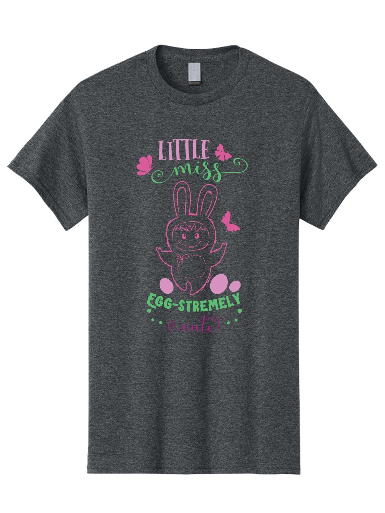 Little-Egg-Stra-Cute Men'S Graphic Tee, 100% Cotton, Comfortable Casual Summer Wear, Machine Washable, Easter Bunny, Cute Cartoon Character, Eggs-Travagant Design, Easter Eggs, Pastel Colors, Whimsical Illustration, Bunny Love, Spring Theme, Aac953 6