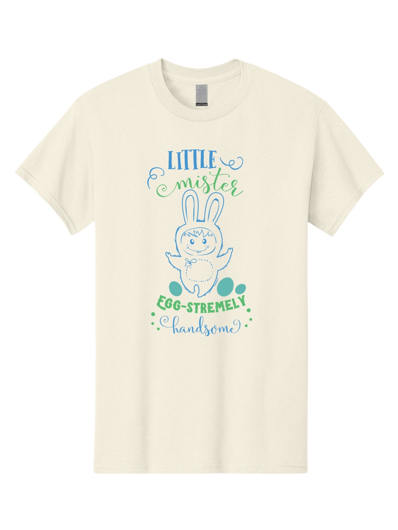 Little-Meepy-Egg-Stremely Men'S Graphic Tee, 100% Cotton, Comfortable Casual Summer Wear, Machine Washable, Easter Bunny, Cute Cartoon Character, Funny Bunny, Easter Eggs, Egg-Stremely Handsome, Little Bunny, Adorable Design, Bunny Love, Aac955 8