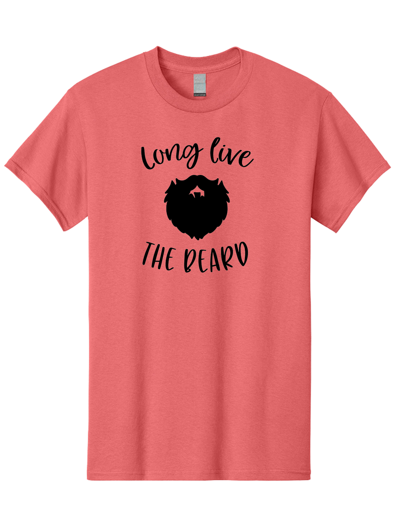 Long-Live-The-Beard Men'S Graphic Tee, 100% Cotton, Comfortable Casual Summer Wear, Machine Washable, Beard Logo, Hipster Culture, Stylish Design, Beard Appreciation, Long Live The Beard, Trendy Graphics, Modern Hipster, Fashionable Beards Aac965 15