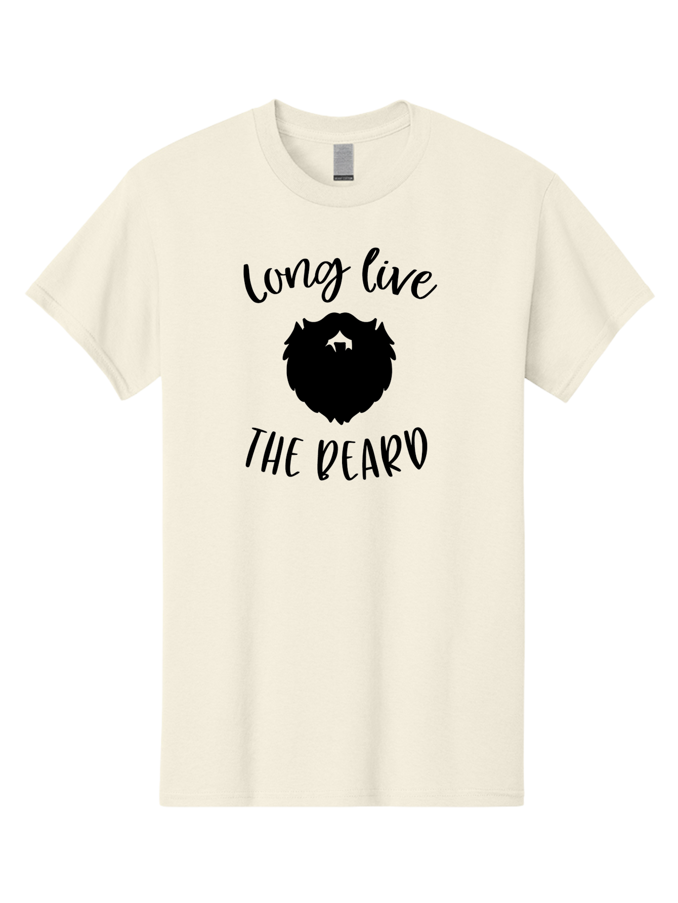 Long-Live-The-Beard Men'S Graphic Tee, 100% Cotton, Comfortable Casual Summer Wear, Machine Washable, Beard Logo, Hipster Culture, Stylish Design, Beard Appreciation, Long Live The Beard, Trendy Graphics, Modern Hipster, Fashionable Beards Aac965 5