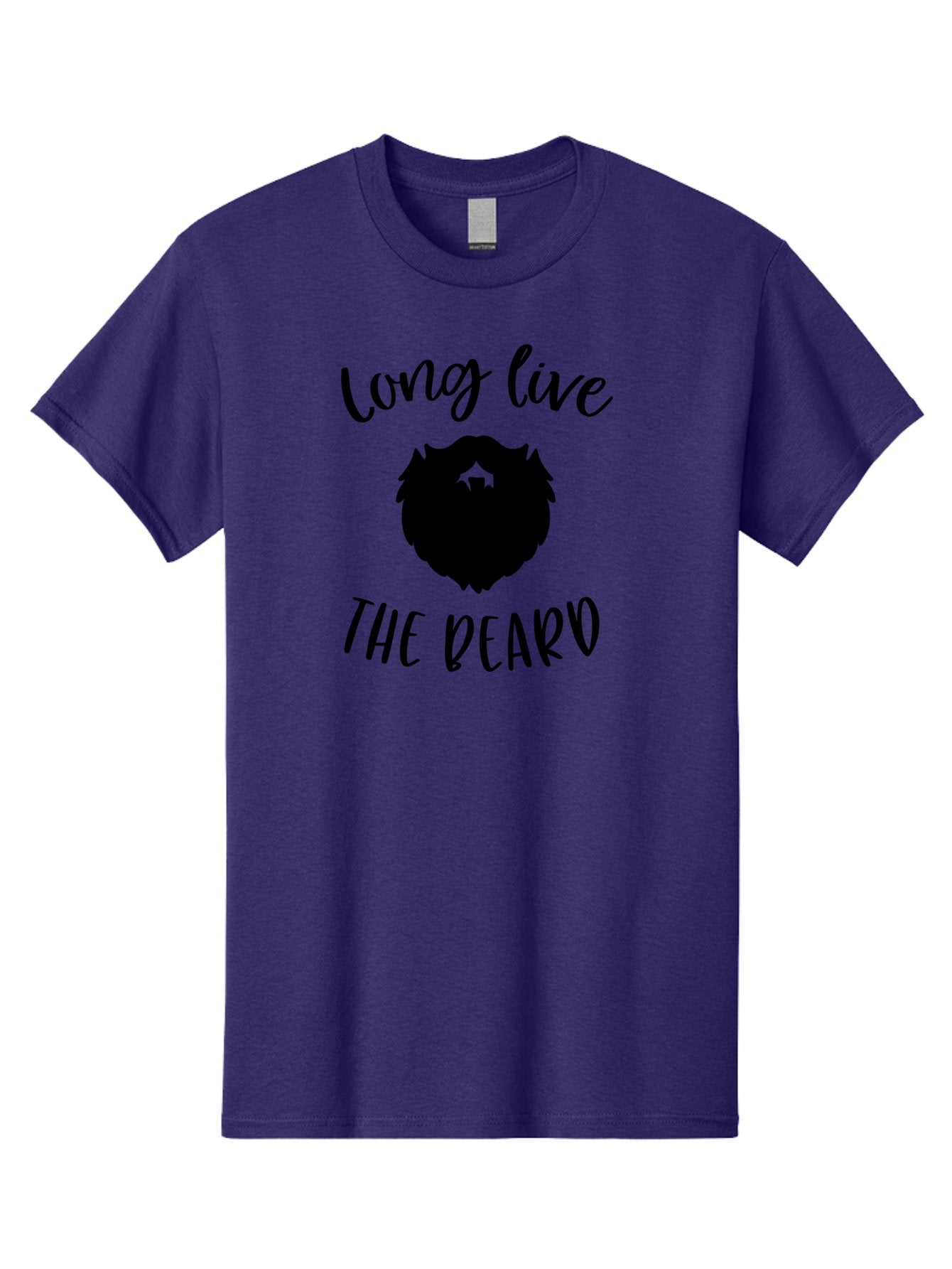 Long-Live-The-Beard Men'S Graphic Tee, 100% Cotton, Comfortable Casual Summer Wear, Machine Washable, Beard Logo, Hipster Culture, Stylish Design, Beard Appreciation, Long Live The Beard, Trendy Graphics, Modern Hipster, Fashionable Beards Aac965 13