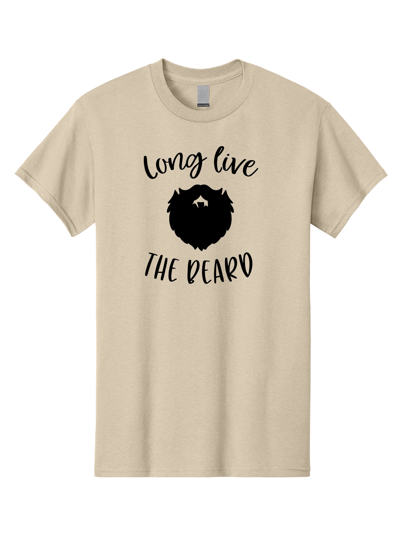 Long-Live-The-Beard Men'S Graphic Tee, 100% Cotton, Comfortable Casual Summer Wear, Machine Washable, Beard Logo, Hipster Culture, Stylish Design, Beard Appreciation, Long Live The Beard, Trendy Graphics, Modern Hipster, Fashionable Beards Aac965 11