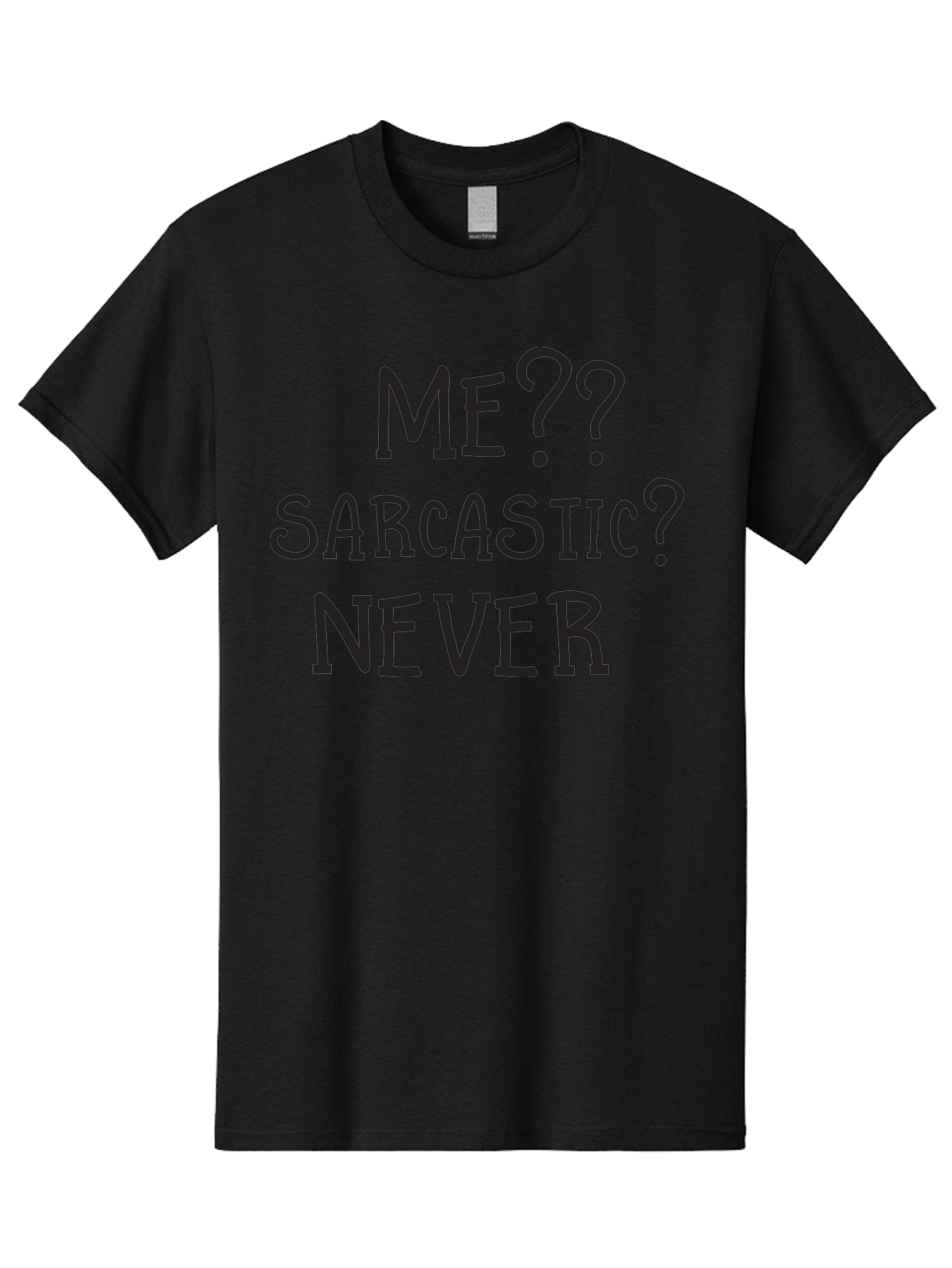 Me-Sarcastic-Never Men'S Graphic Tee, 100% Cotton, Comfortable Casual Summer Wear, Machine Washable, Sarcastic Humor, Funny Quotes, Witty Sayings, Sarcasm, Humor, Irony, Playful Jokes, Meme, Humoristic Expression Aac999 27