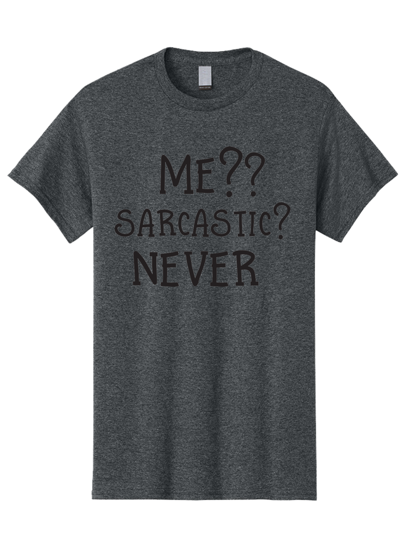 Me-Sarcastic-Never Men'S Graphic Tee, 100% Cotton, Comfortable Casual Summer Wear, Machine Washable, Sarcastic Humor, Funny Quotes, Witty Sayings, Sarcasm, Humor, Irony, Playful Jokes, Meme, Humoristic Expression Aac999 21
