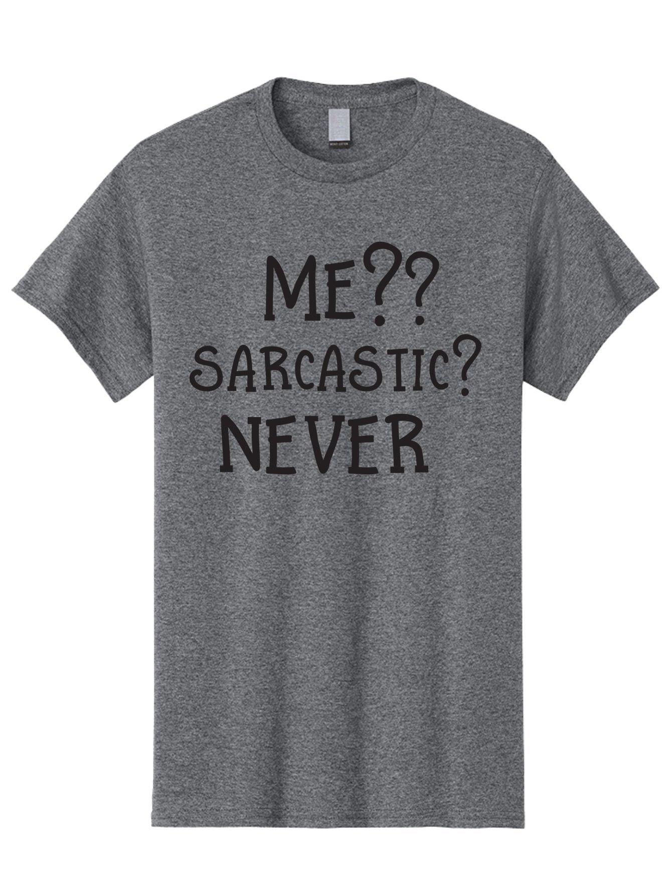 Me-Sarcastic-Never Men'S Graphic Tee, 100% Cotton, Comfortable Casual Summer Wear, Machine Washable, Sarcastic Humor, Funny Quotes, Witty Sayings, Sarcasm, Humor, Irony, Playful Jokes, Meme, Humoristic Expression Aac999 8