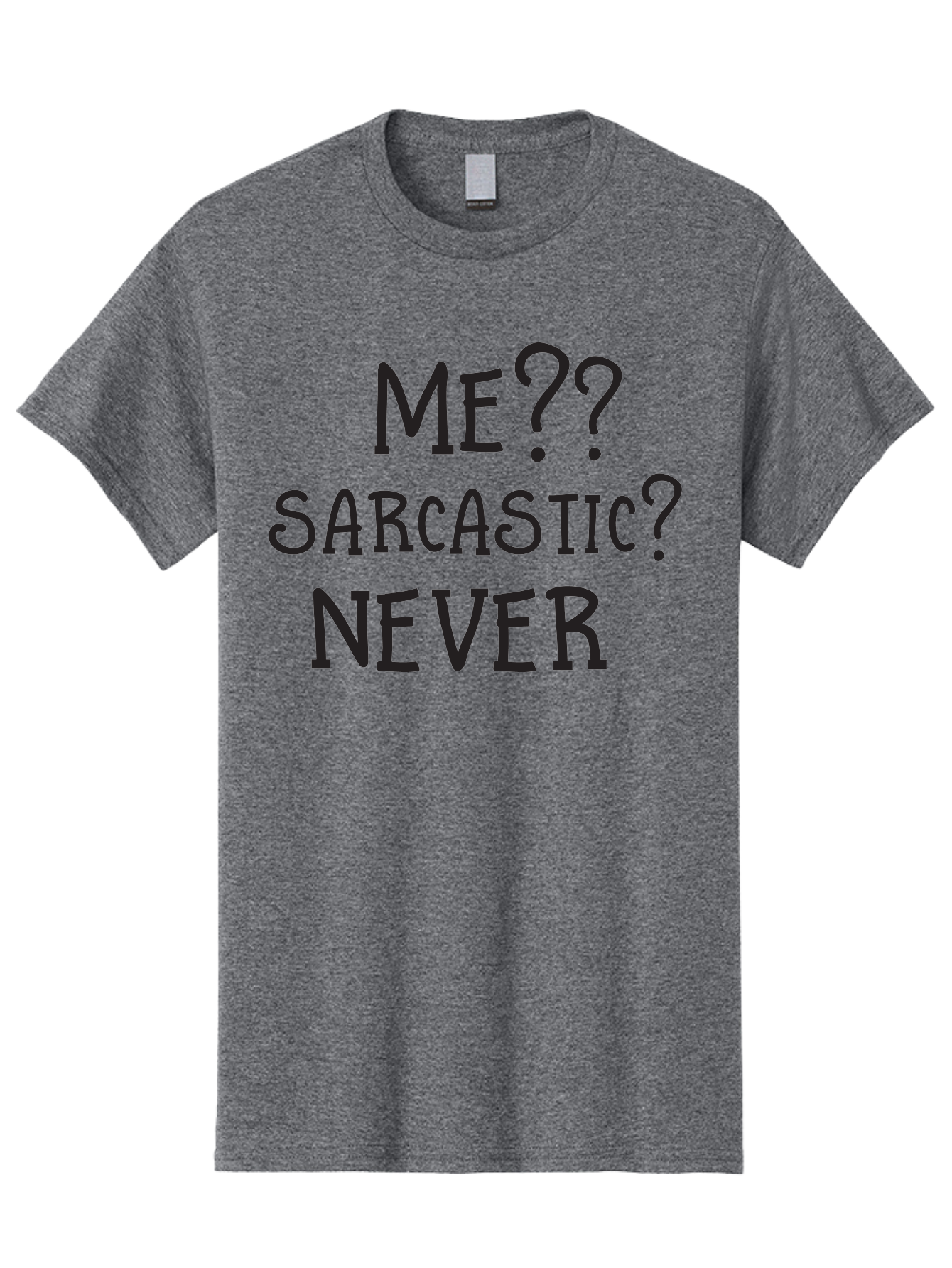 Me-Sarcastic-Never Men'S Graphic Tee, 100% Cotton, Comfortable Casual Summer Wear, Machine Washable, Sarcastic Humor, Funny Quotes, Witty Sayings, Sarcasm, Humor, Irony, Playful Jokes, Meme, Humoristic Expression Aac999 11