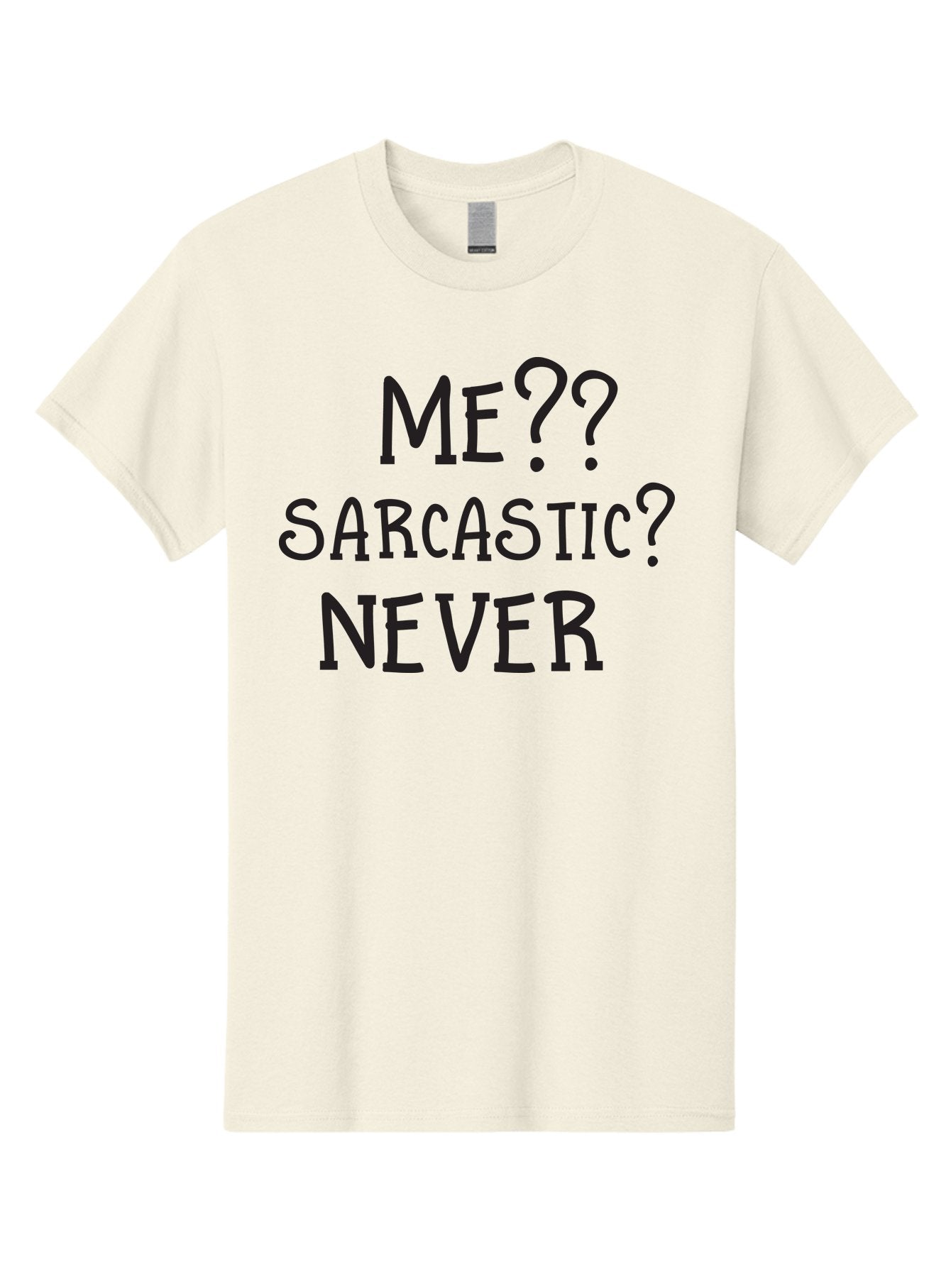 Me-Sarcastic-Never Men'S Graphic Tee, 100% Cotton, Comfortable Casual Summer Wear, Machine Washable, Sarcastic Humor, Funny Quotes, Witty Sayings, Sarcasm, Humor, Irony, Playful Jokes, Meme, Humoristic Expression Aac999 7