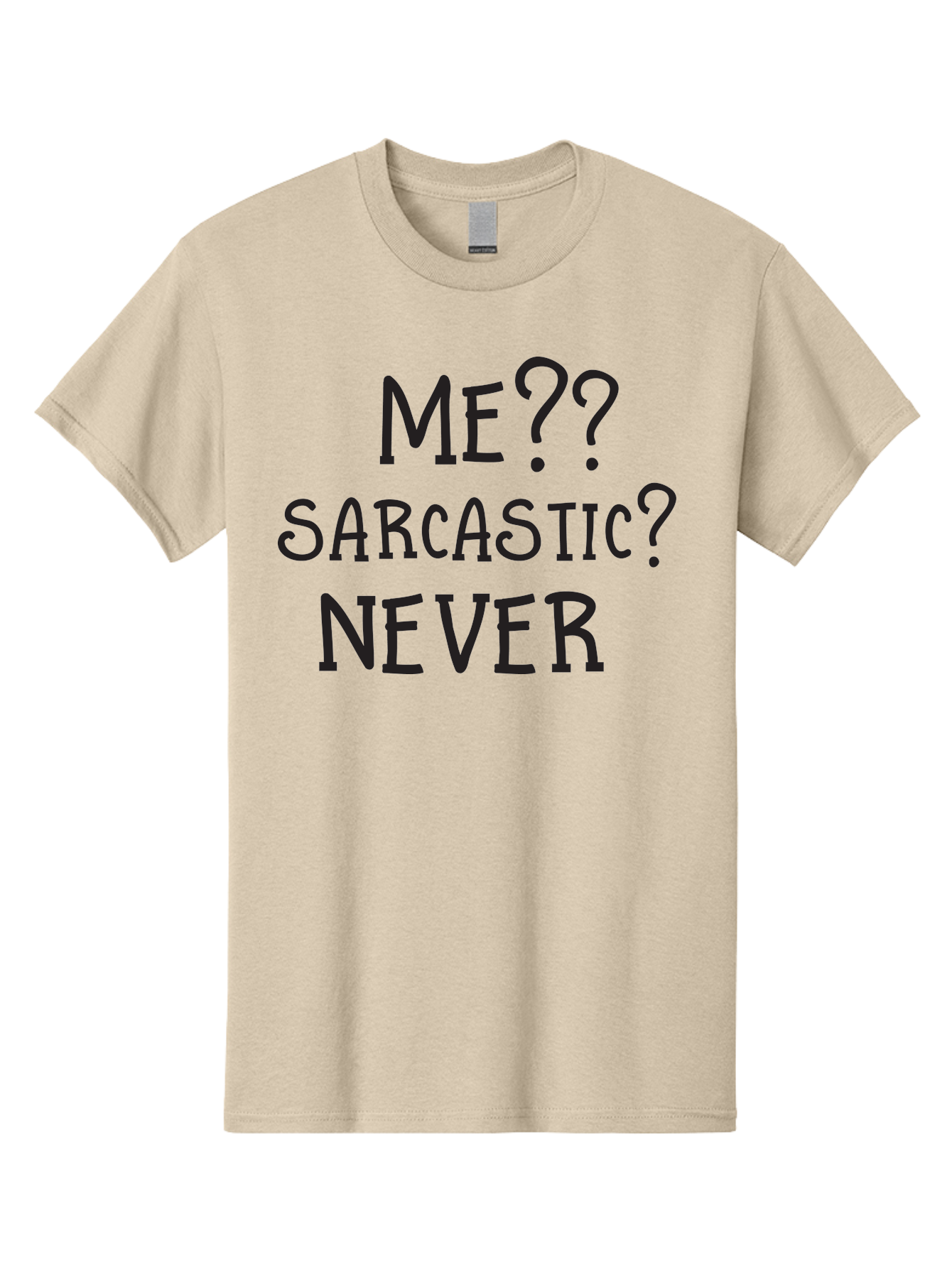 Me-Sarcastic-Never Men'S Graphic Tee, 100% Cotton, Comfortable Casual Summer Wear, Machine Washable, Sarcastic Humor, Funny Quotes, Witty Sayings, Sarcasm, Humor, Irony, Playful Jokes, Meme, Humoristic Expression Aac999 29