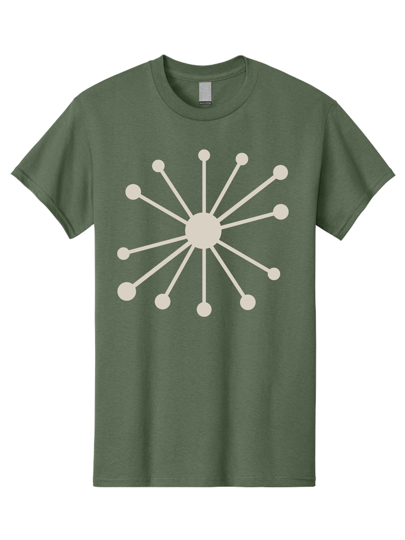 Molecular-Structure Men'S Graphic Tee, 100% Cotton, Comfortable Casual Summer Wear, Machine Washable, Network Diagram, Interconnected Nodes, Web Design, Digital Connections, Futuristic Tech, Abstract Art, Modern Graphic, Minimalist Style Aad010 7