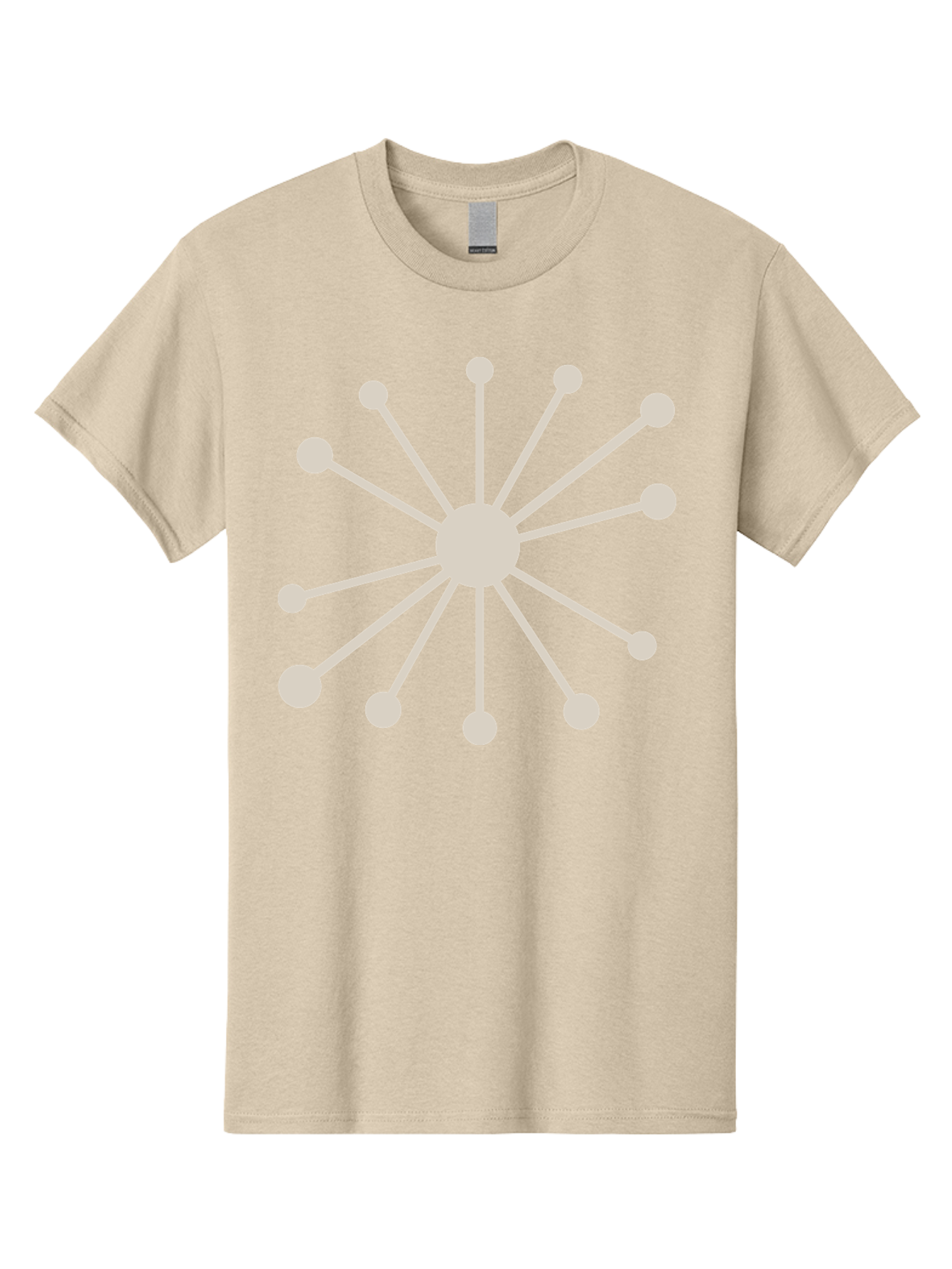 Molecular-Structure Men'S Graphic Tee, 100% Cotton, Comfortable Casual Summer Wear, Machine Washable, Network Diagram, Interconnected Nodes, Web Design, Digital Connections, Futuristic Tech, Abstract Art, Modern Graphic, Minimalist Style Aad010 17