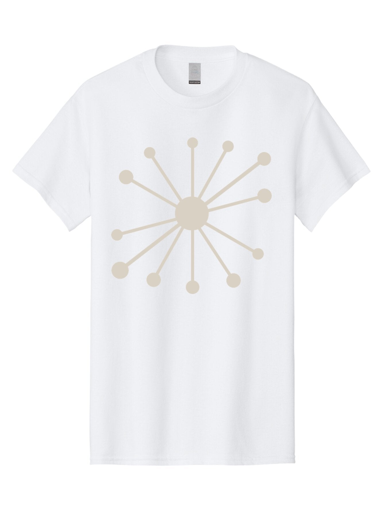 Molecular-Structure Men'S Graphic Tee, 100% Cotton, Comfortable Casual Summer Wear, Machine Washable, Network Diagram, Interconnected Nodes, Web Design, Digital Connections, Futuristic Tech, Abstract Art, Modern Graphic, Minimalist Style Aad010 6