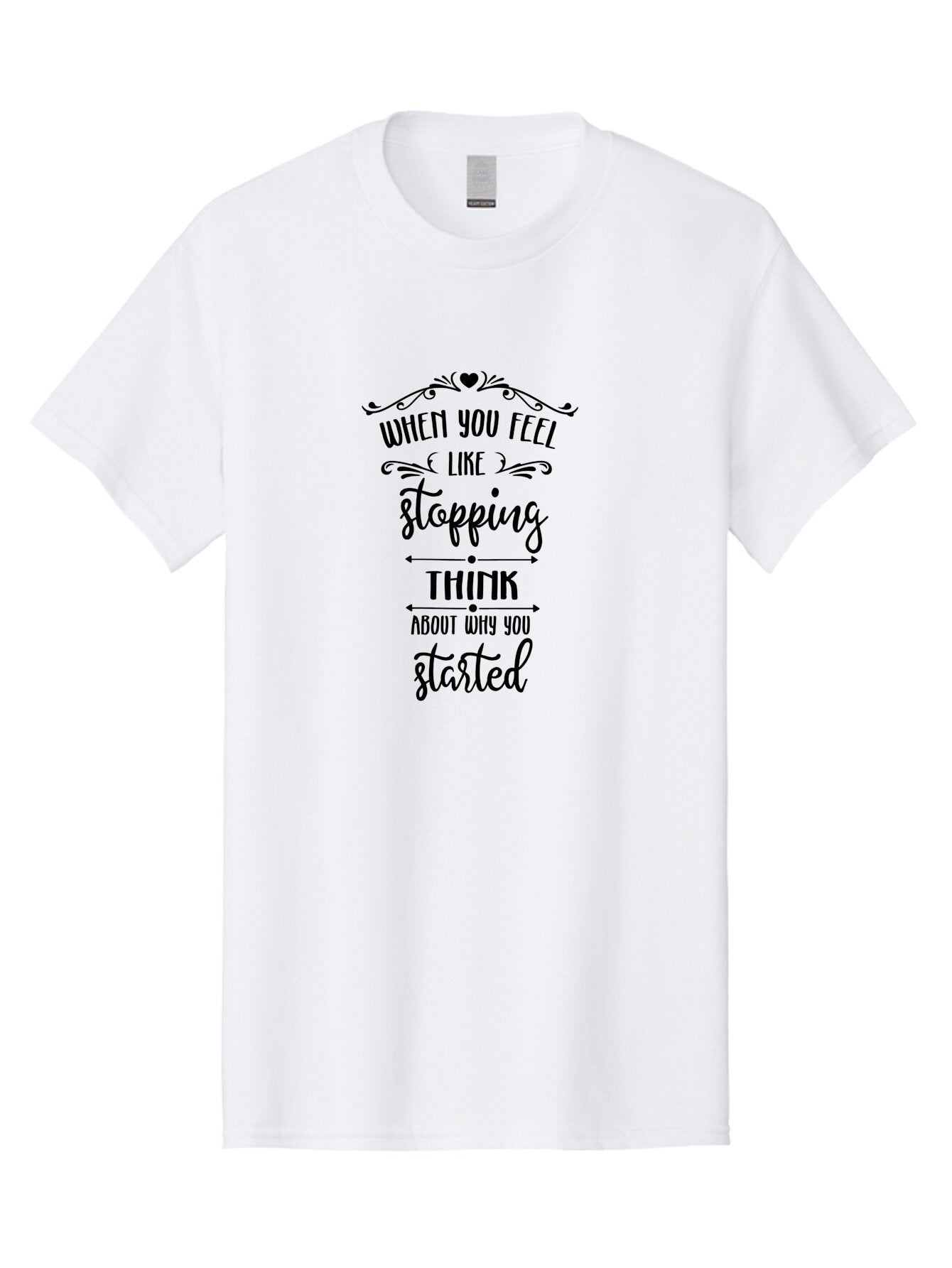 Motivational-Quote Men'S Graphic Tee, 100% Cotton, Comfortable Casual Summer Wear, Machine Washable, Motivational Quote, Inspirational Sayings, Perseverance, Determination, Success Mindset, Positive Thinking, Inner Strength, Goal Achievement Aad029 8