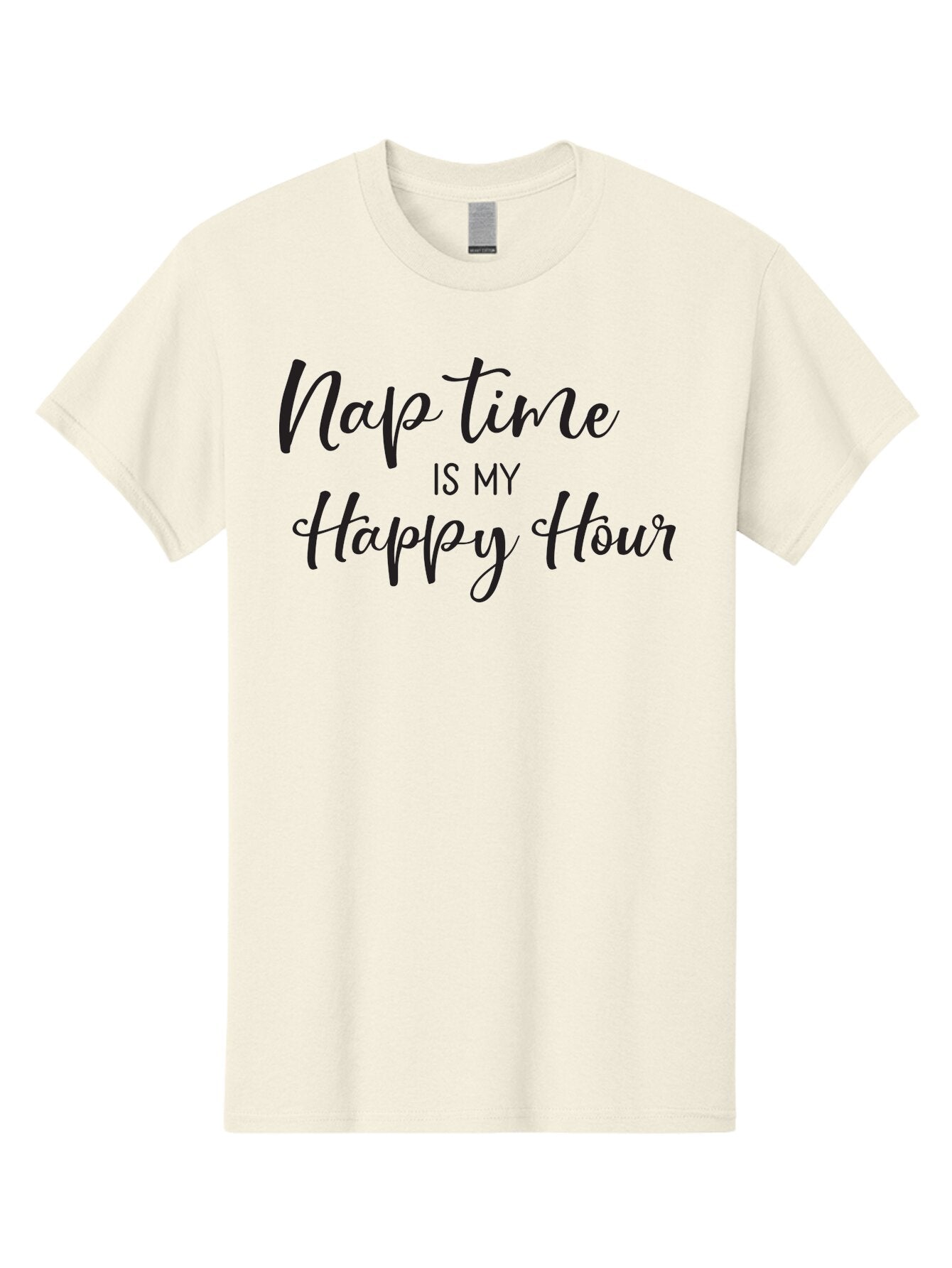 Nap-Time-Is-My-Happy-Hour Men'S Graphic Tee, 100% Cotton, Comfortable Casual Summer Wear, Machine Washable, Nap Time, Happy Hour, Relaxation, Sleep, Calmness, Self Care, Me Time, Peaceful Moments, Stress Relief Aad050 12