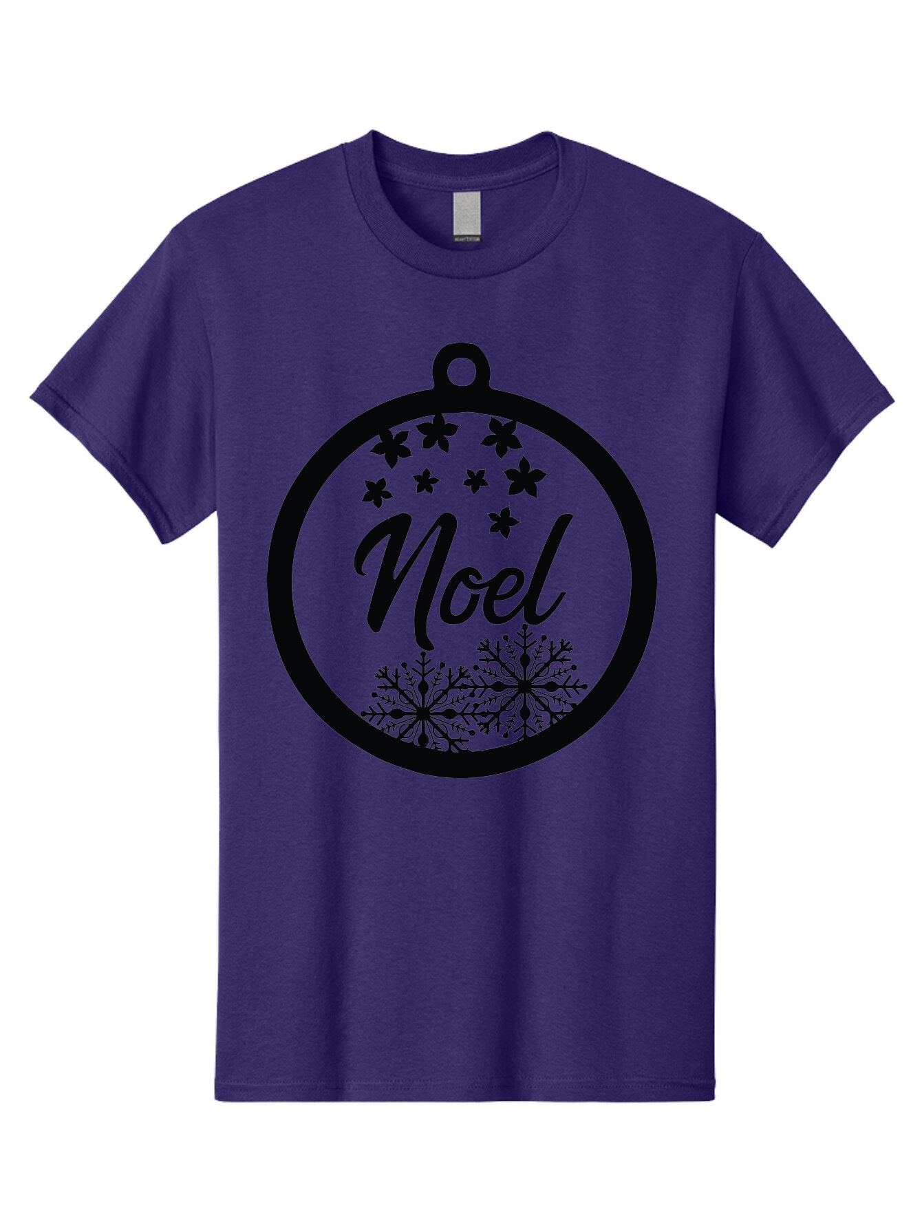 Noel Men'S Graphic Tee, 100% Cotton, Comfortable Casual Summer Wear, Machine Washable, Christmas Ornament, Festive Decoration, Holiday Decor, Noel Sign, Snowflakes, Stars, Merry Christmas, Winter Wonderland, Seasonal Greetings Aad057 12