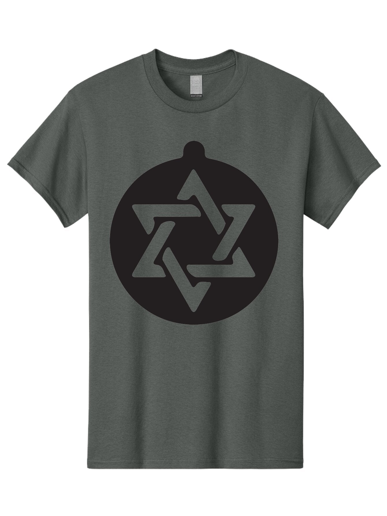 Om Men'S Graphic Tee, 100% Cotton, Comfortable Casual Summer Wear, Machine Washable, Star Of David Symbol, Jewish Heritage, Six-Pointed Star, Geometric Shape, Cultural Icon, Religious Emblem, Abstract Design Aad069 13