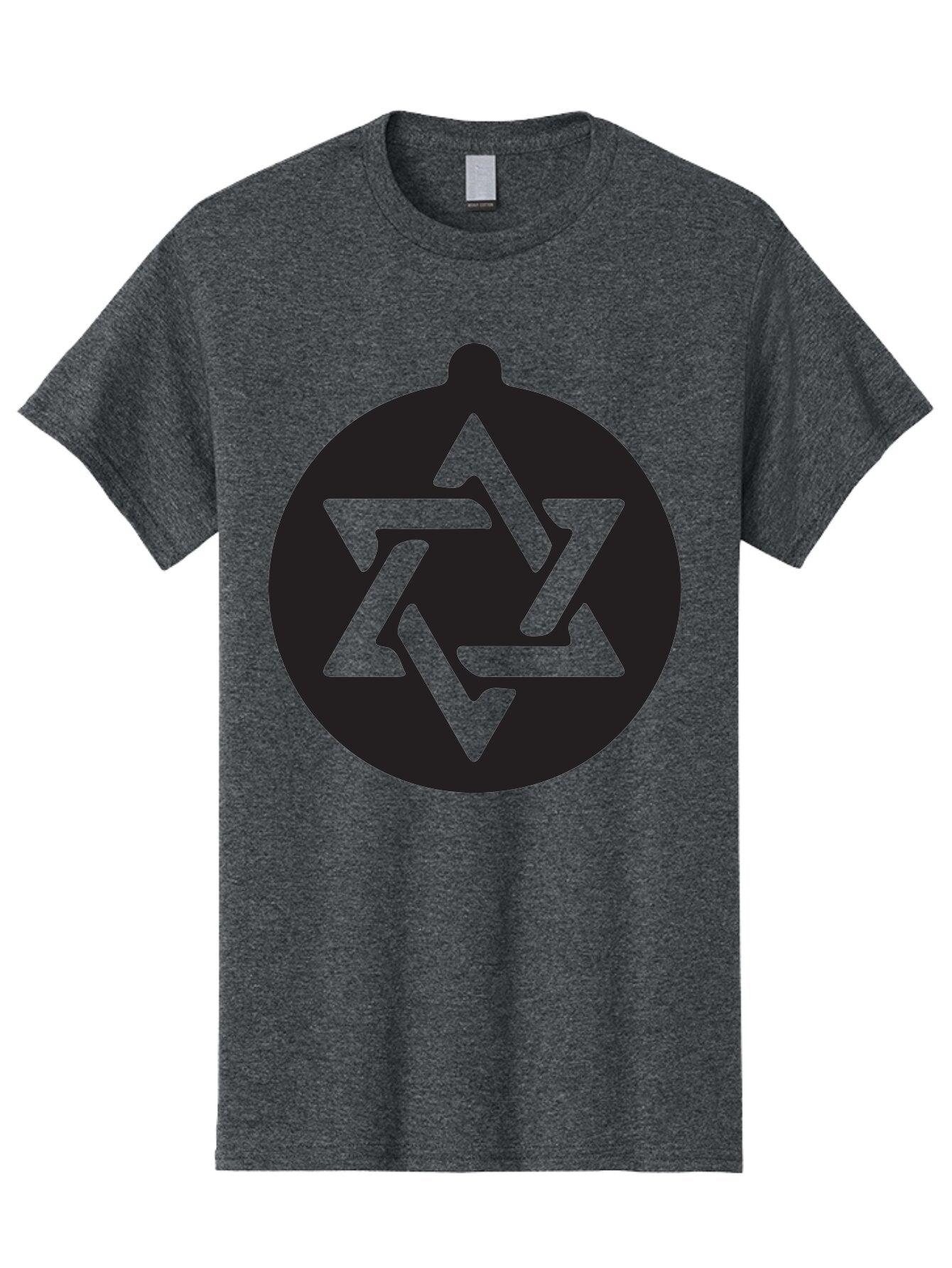Om Men'S Graphic Tee, 100% Cotton, Comfortable Casual Summer Wear, Machine Washable, Star Of David Symbol, Jewish Heritage, Six-Pointed Star, Geometric Shape, Cultural Icon, Religious Emblem, Abstract Design Aad069 11