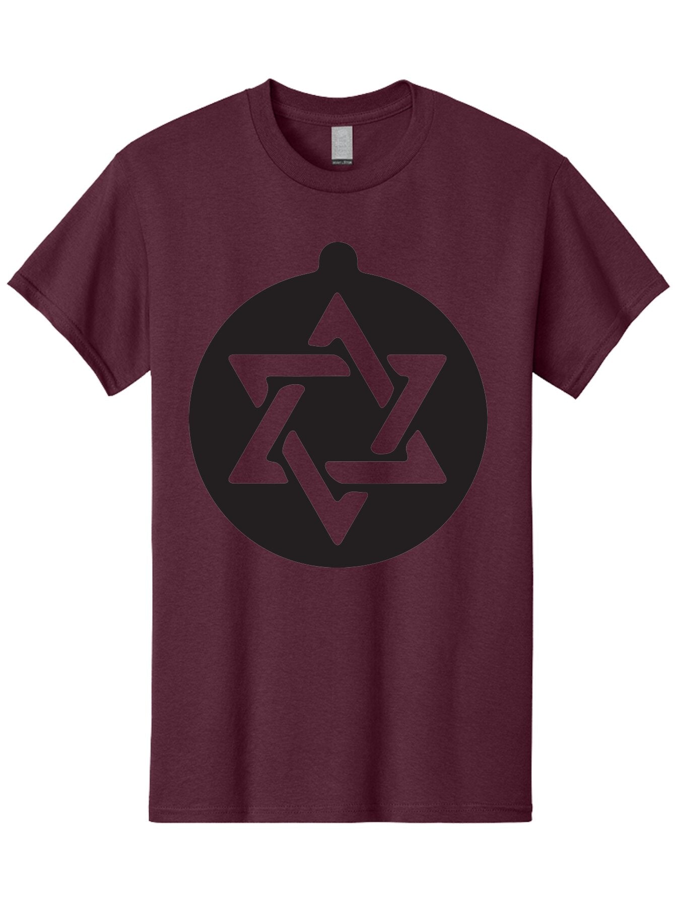 Om Men'S Graphic Tee, 100% Cotton, Comfortable Casual Summer Wear, Machine Washable, Star Of David Symbol, Jewish Heritage, Six-Pointed Star, Geometric Shape, Cultural Icon, Religious Emblem, Abstract Design Aad069 14