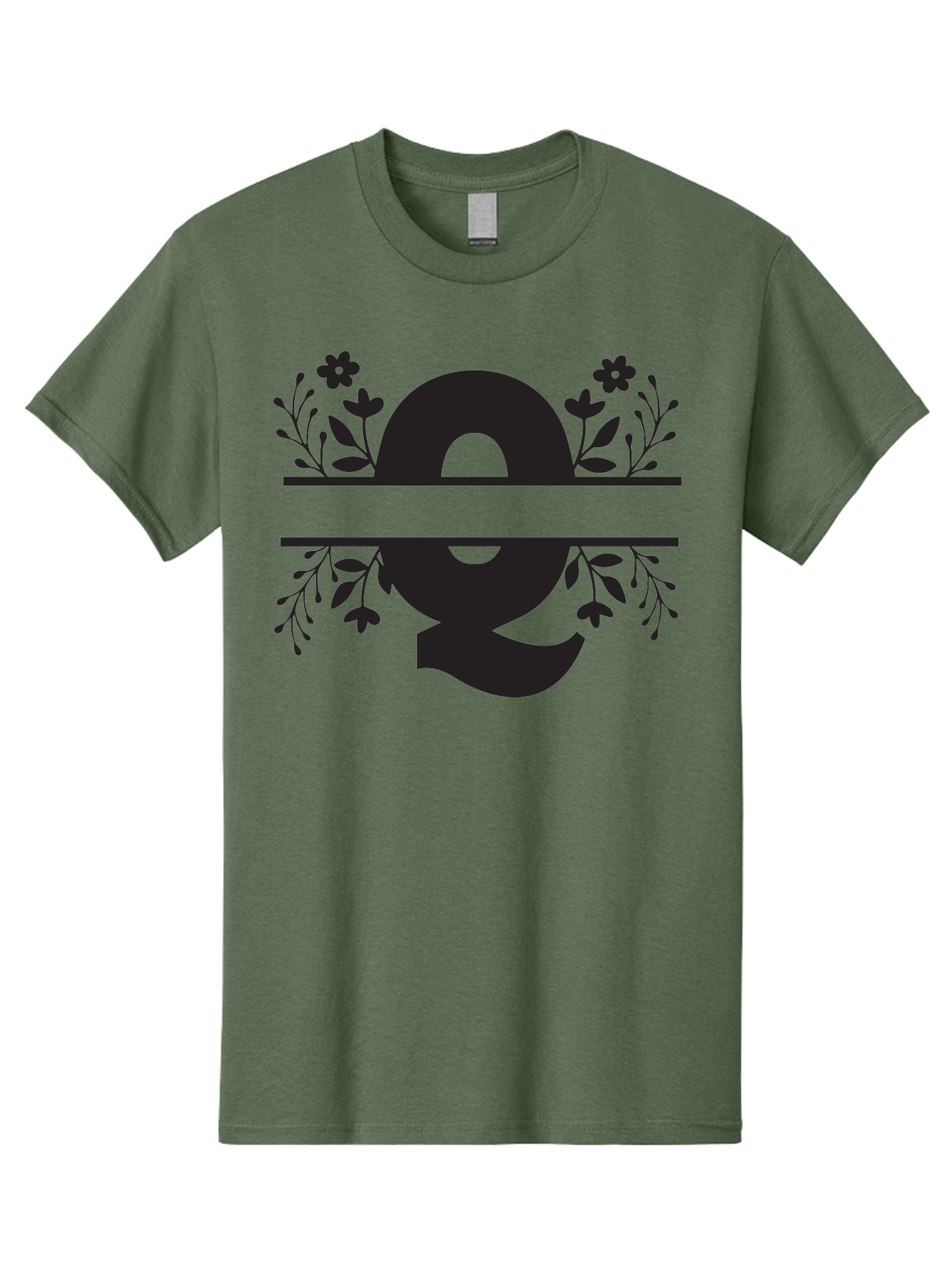 Omega-Symbol Men'S Graphic Tee, 100% Cotton, Comfortable Casual Summer Wear, Machine Washable, Omega Symbol, Greek Alphabet, Floral Elements, Greek Letter, Botanical Design, Logo Inspiration, Typography, Elegant Design, Symbolic Representation Aad070 3