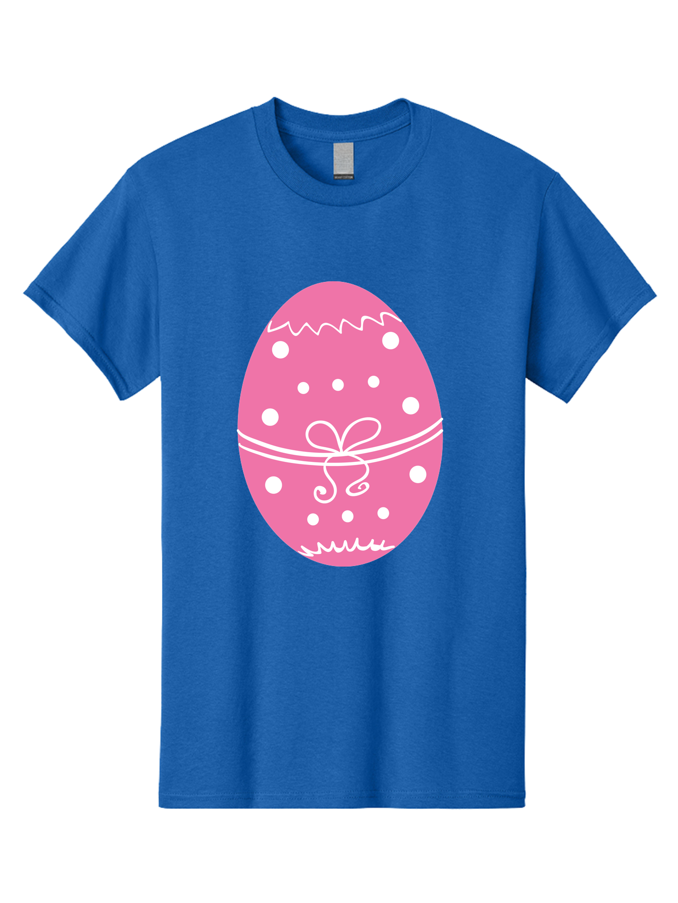 Pink-Easter-Egg-1 Men'S Graphic Tee, 100% Cotton, Comfortable Casual Summer Wear, Machine Washable, Pink Easter Egg, White Polka Dots, Decorative Egg, Festive Design, Easter Decoration, Spring Holiday, Easter Egg Hunt, Egg Decoration, Aad092 29