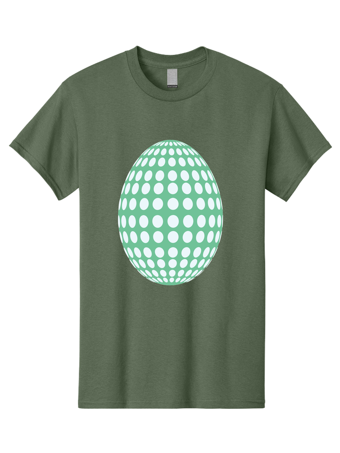 Polka-Dot-Egg Men'S Graphic Tee, 100% Cotton, Comfortable Casual Summer Wear, Machine Washable, Polka Dot Pattern, White Dots, Oval Shape, Easter Egg, Creative Design, Artistic Illustration, Decorative Element, Modern Graphic Aad098 29