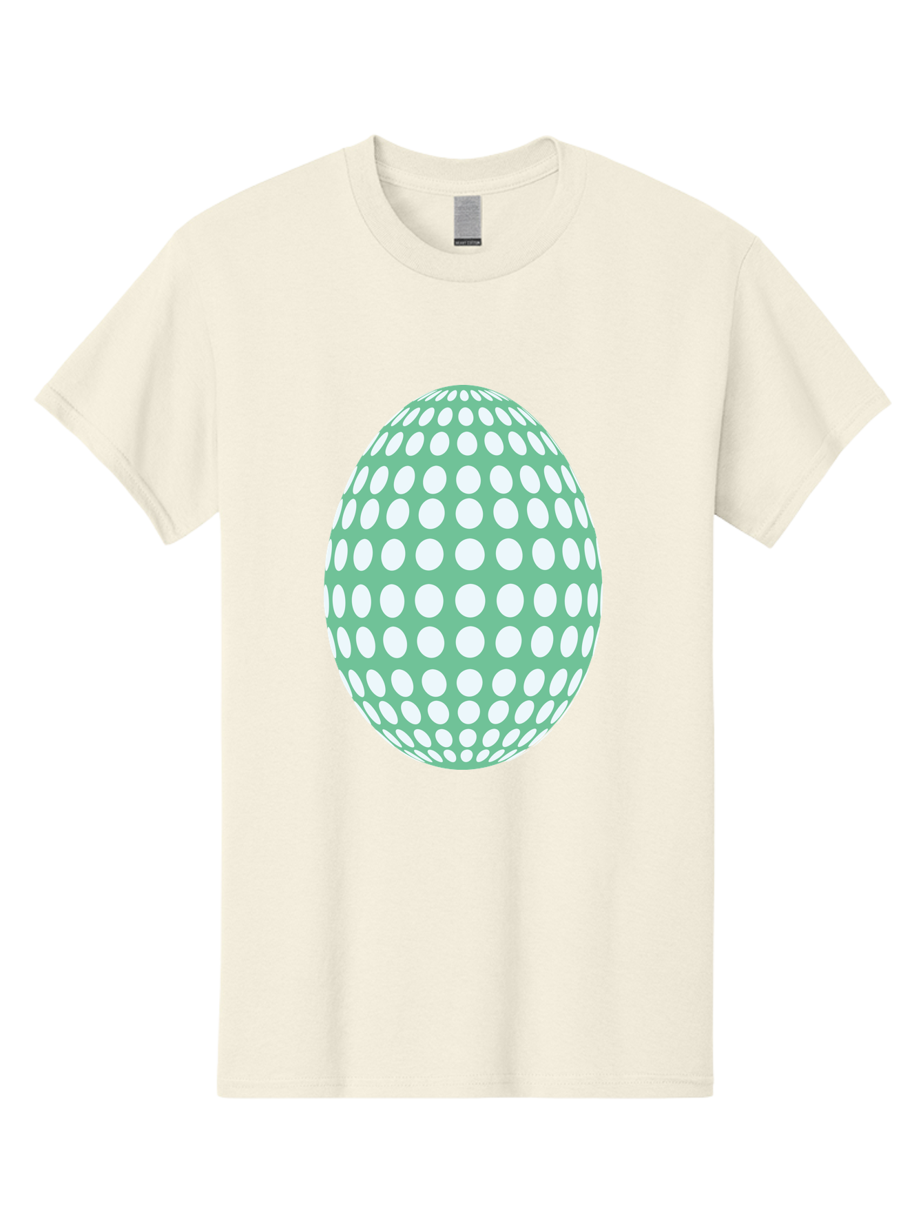 Polka-Dot-Egg Men'S Graphic Tee, 100% Cotton, Comfortable Casual Summer Wear, Machine Washable, Polka Dot Pattern, White Dots, Oval Shape, Easter Egg, Creative Design, Artistic Illustration, Decorative Element, Modern Graphic Aad098 13