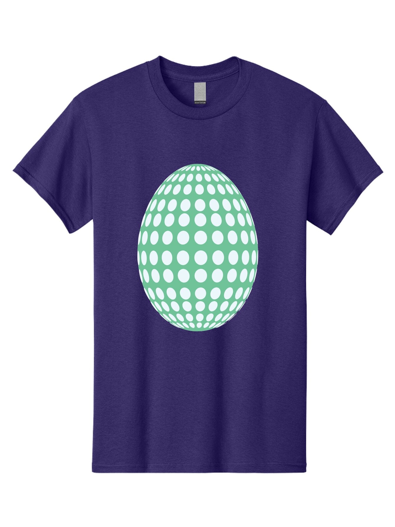 Polka-Dot-Egg Men'S Graphic Tee, 100% Cotton, Comfortable Casual Summer Wear, Machine Washable, Polka Dot Pattern, White Dots, Oval Shape, Easter Egg, Creative Design, Artistic Illustration, Decorative Element, Modern Graphic Aad098 9
