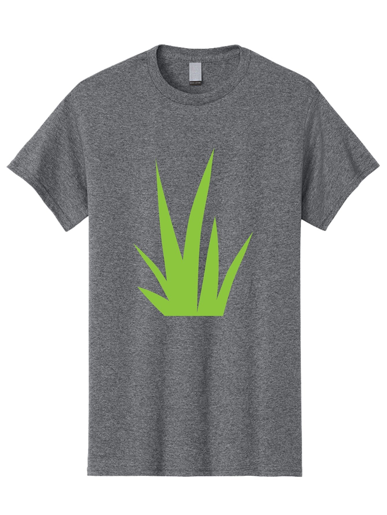 Prickly-Leaves Men'S Graphic Tee, 100% Cotton, Comfortable Casual Summer Wear, Machine Washable, Palm Leaves, Tropical Foliage, Minimalist Design, Simple Shapes, Leafy Graphics, Vector Art, Green Leaves Aad101 8