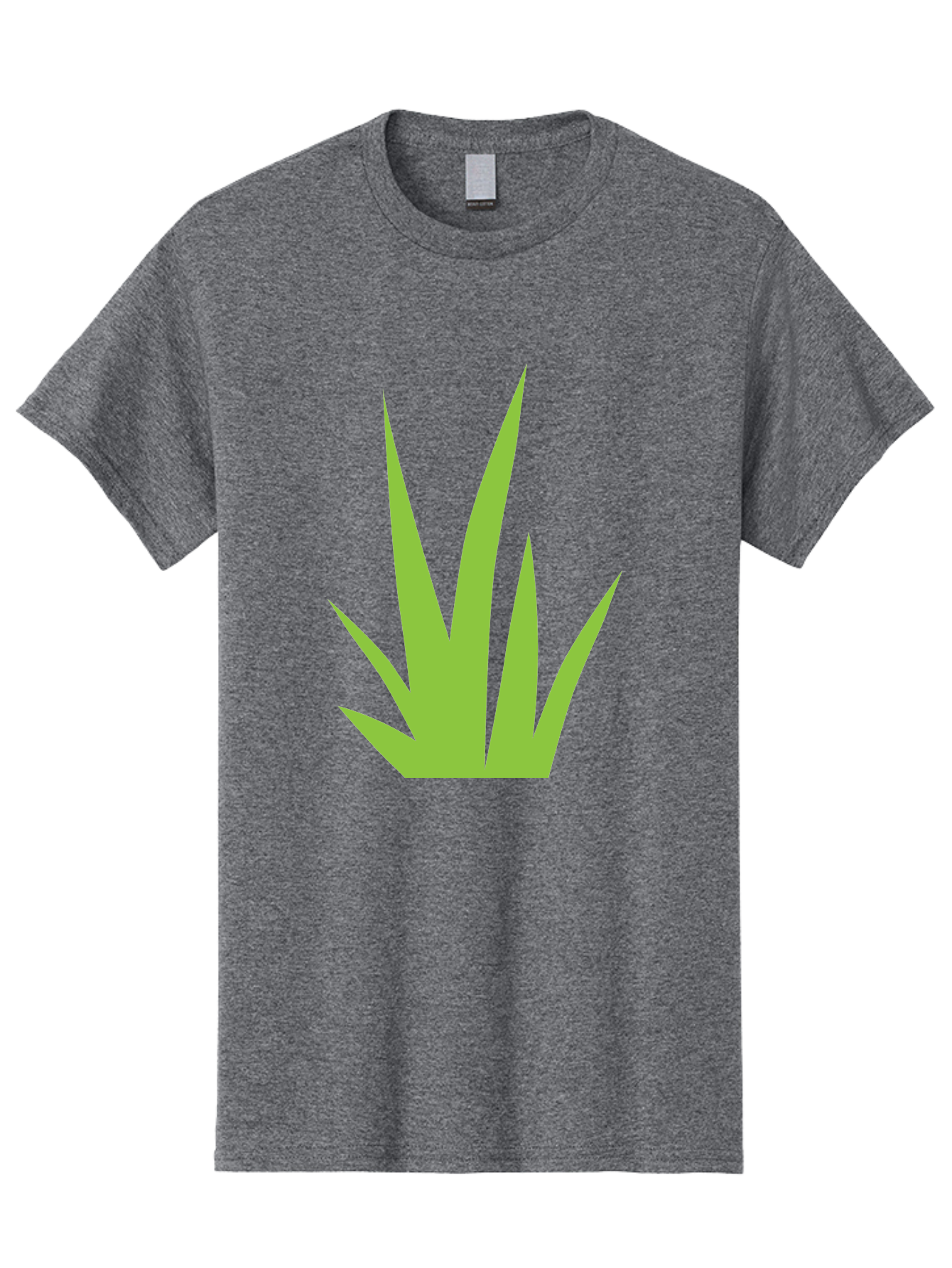 Prickly-Leaves Men'S Graphic Tee, 100% Cotton, Comfortable Casual Summer Wear, Machine Washable, Palm Leaves, Tropical Foliage, Minimalist Design, Simple Shapes, Leafy Graphics, Vector Art, Green Leaves Aad101 11