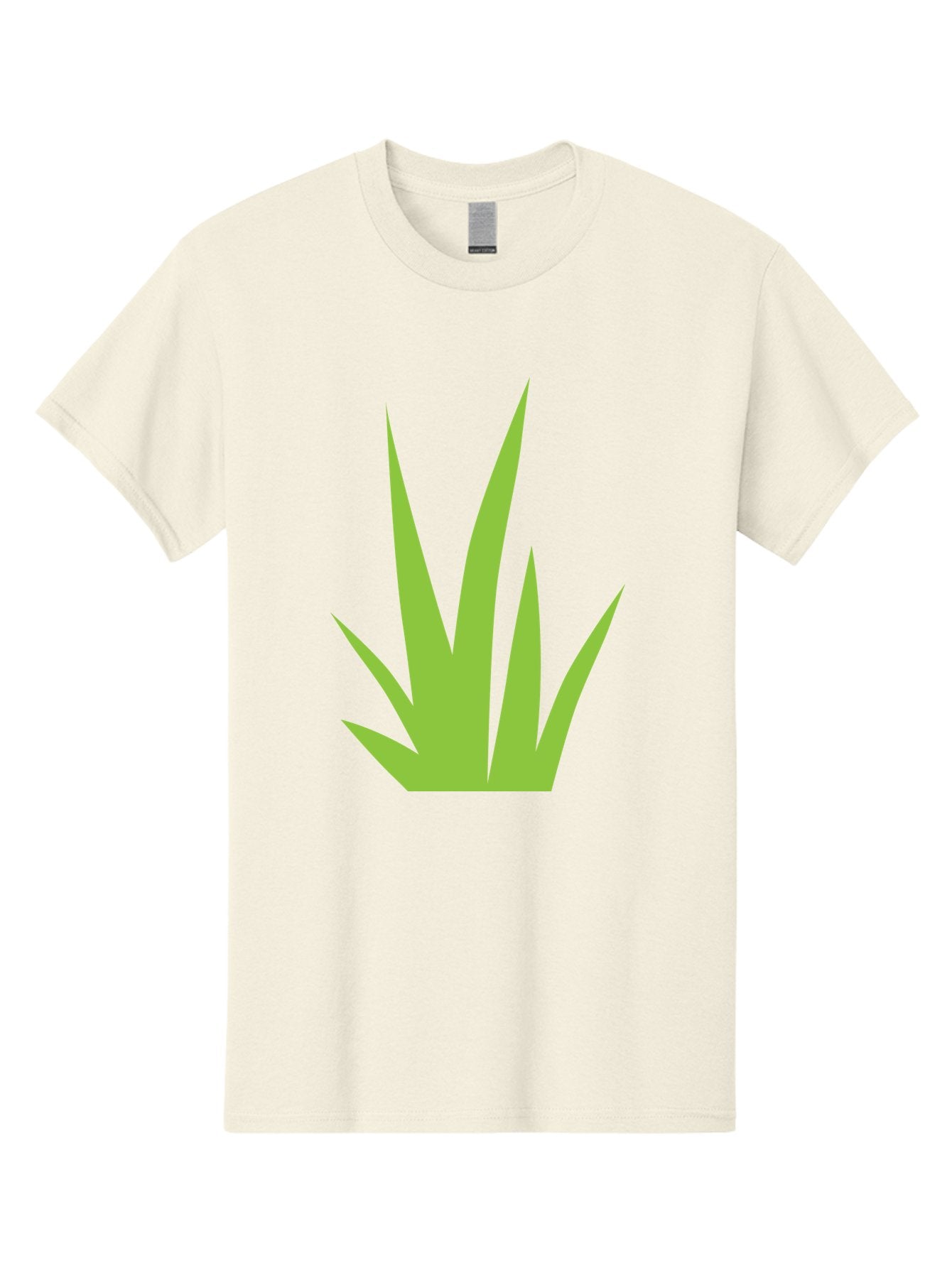 Prickly-Leaves Men'S Graphic Tee, 100% Cotton, Comfortable Casual Summer Wear, Machine Washable, Palm Leaves, Tropical Foliage, Minimalist Design, Simple Shapes, Leafy Graphics, Vector Art, Green Leaves Aad101 11
