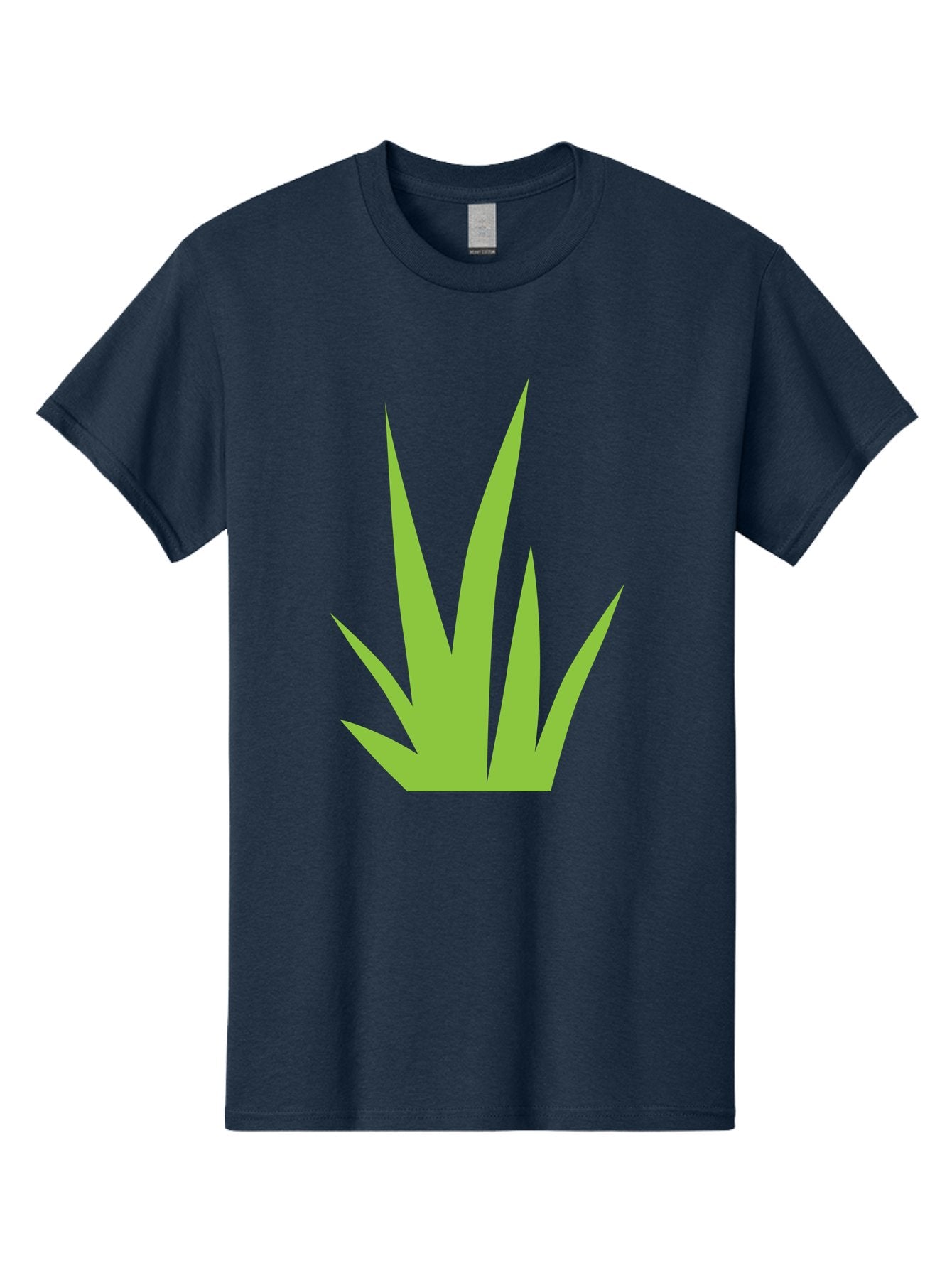 Prickly-Leaves Men'S Graphic Tee, 100% Cotton, Comfortable Casual Summer Wear, Machine Washable, Palm Leaves, Tropical Foliage, Minimalist Design, Simple Shapes, Leafy Graphics, Vector Art, Green Leaves Aad101 4