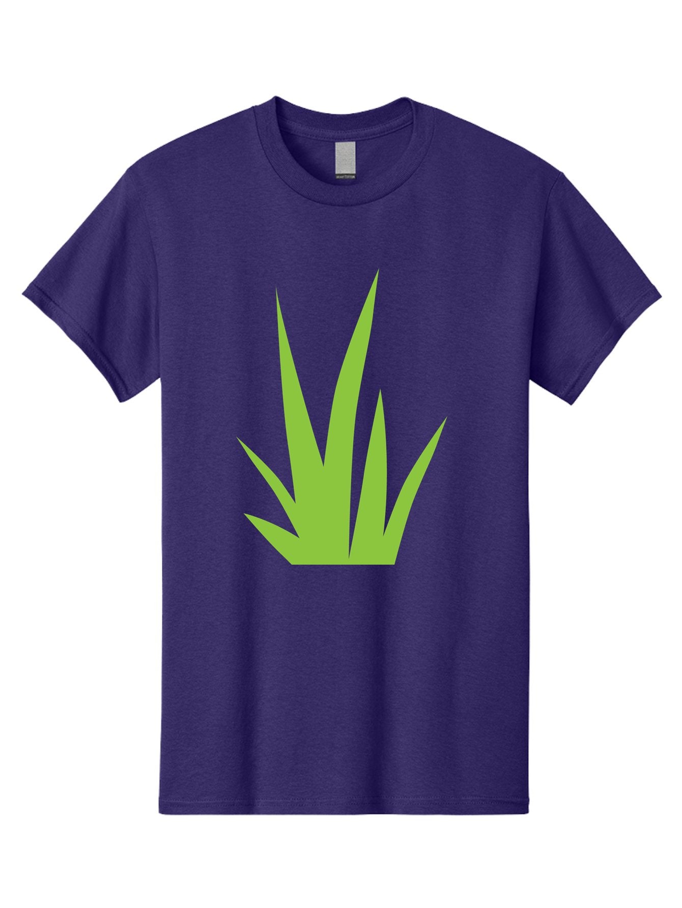 Prickly-Leaves Men'S Graphic Tee, 100% Cotton, Comfortable Casual Summer Wear, Machine Washable, Palm Leaves, Tropical Foliage, Minimalist Design, Simple Shapes, Leafy Graphics, Vector Art, Green Leaves Aad101 7