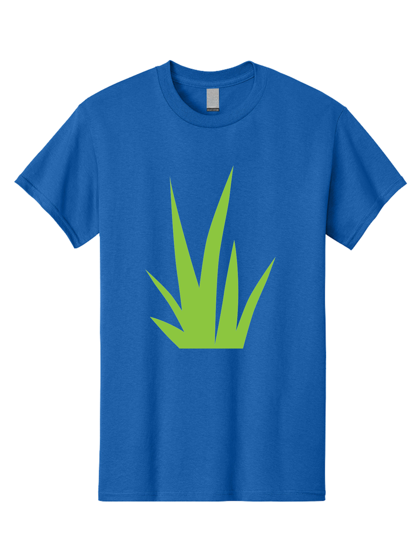 Prickly-Leaves Men'S Graphic Tee, 100% Cotton, Comfortable Casual Summer Wear, Machine Washable, Palm Leaves, Tropical Foliage, Minimalist Design, Simple Shapes, Leafy Graphics, Vector Art, Green Leaves Aad101 5