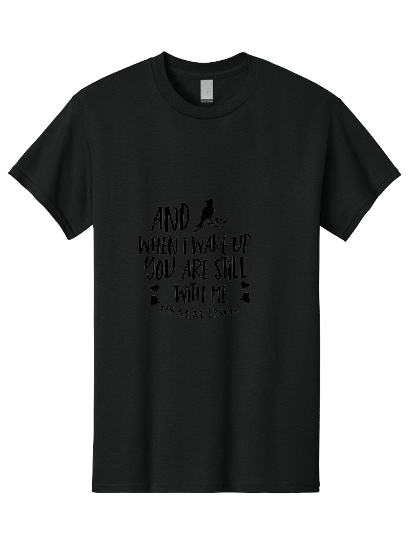Psalm-139-18 Men'S Graphic Tee, 100% Cotton, Comfortable Casual Summer Wear, Machine Washable, Psalm 139:18, Inspirational Quote, Bible Verse, Faith-Based Design, Motivational Message, Spiritual Quote, God Is Good, Love Is Kind Aad105