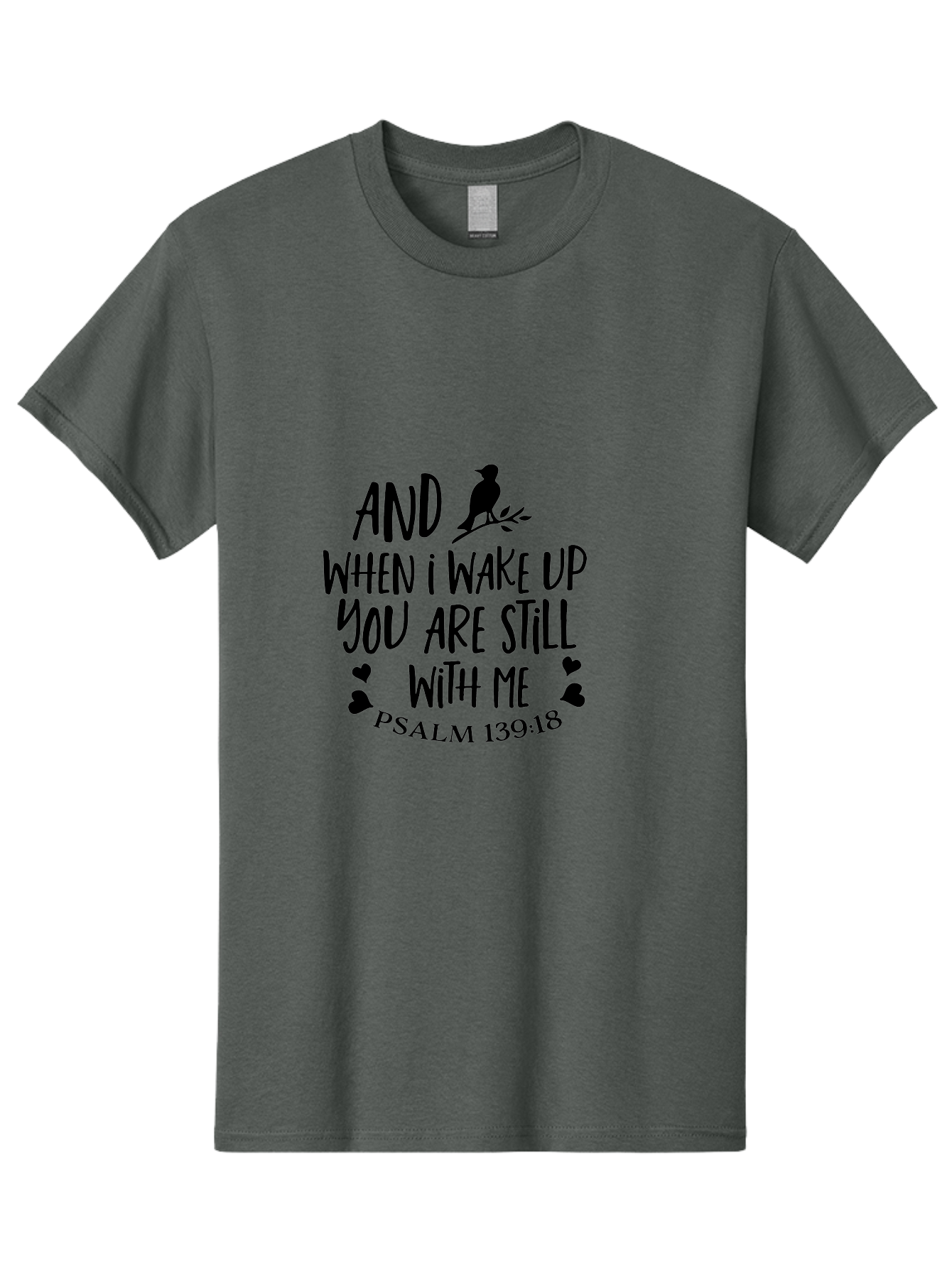 Psalm-139-18 Men'S Graphic Tee, 100% Cotton, Comfortable Casual Summer Wear, Machine Washable, Psalm 139:18, Inspirational Quote, Bible Verse, Faith-Based Design, Motivational Message, Spiritual Quote, God Is Good, Love Is Kind Aad105 19