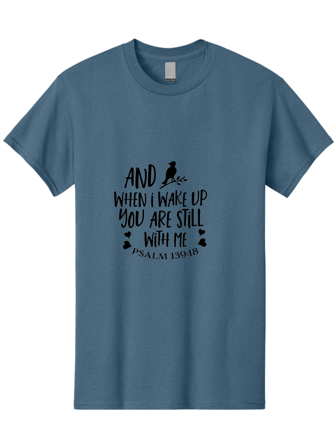 Psalm-139-18 Men'S Graphic Tee, 100% Cotton, Comfortable Casual Summer Wear, Machine Washable, Psalm 139:18, Inspirational Quote, Bible Verse, Faith-Based Design, Motivational Message, Spiritual Quote, God Is Good, Love Is Kind Aad105 7