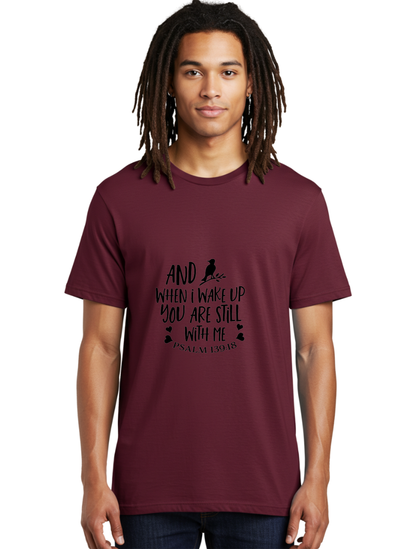 Psalm-139-18 Men'S Graphic Tee, 100% Cotton, Comfortable Casual Summer Wear, Machine Washable, Psalm 139:18, Inspirational Quote, Bible Verse, Faith-Based Design, Motivational Message, Spiritual Quote, God Is Good, Love Is Kind Aad105 24
