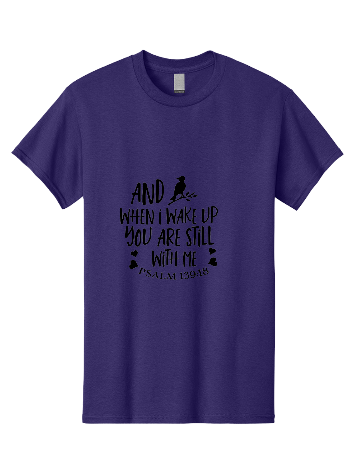 Psalm-139-18 Men'S Graphic Tee, 100% Cotton, Comfortable Casual Summer Wear, Machine Washable, Psalm 139:18, Inspirational Quote, Bible Verse, Faith-Based Design, Motivational Message, Spiritual Quote, God Is Good, Love Is Kind Aad105 25
